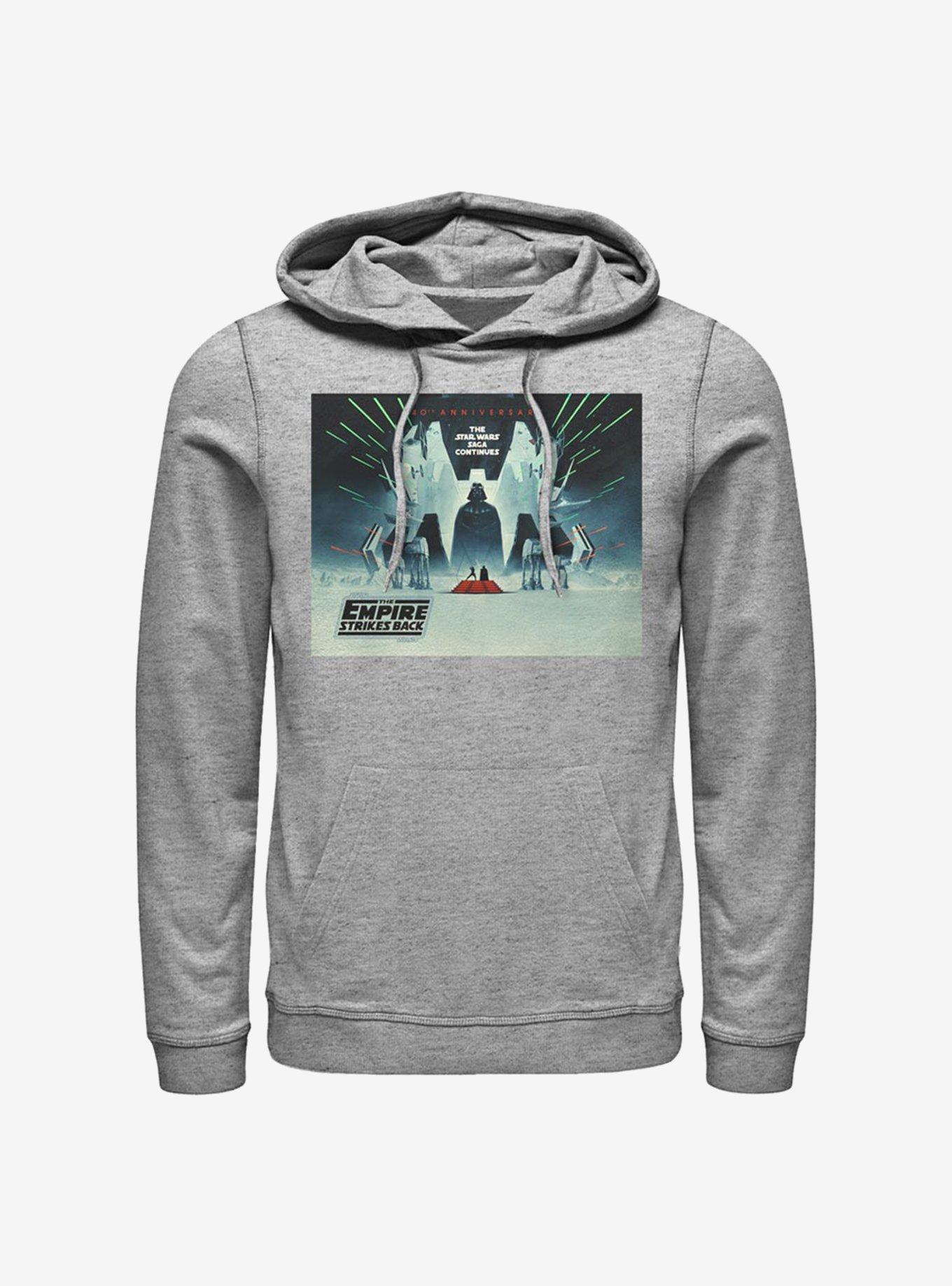 Star Wars Episode V The Empire Strikes Back 40th Anniversary Poster Hoodie, , hi-res