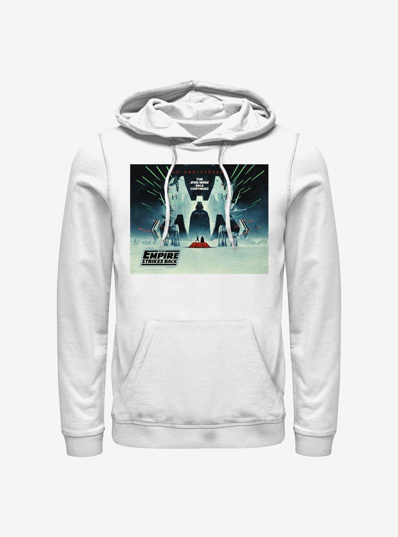 Star Wars Episode V The Empire Strikes Back 40th Anniversary Poster Hoodie