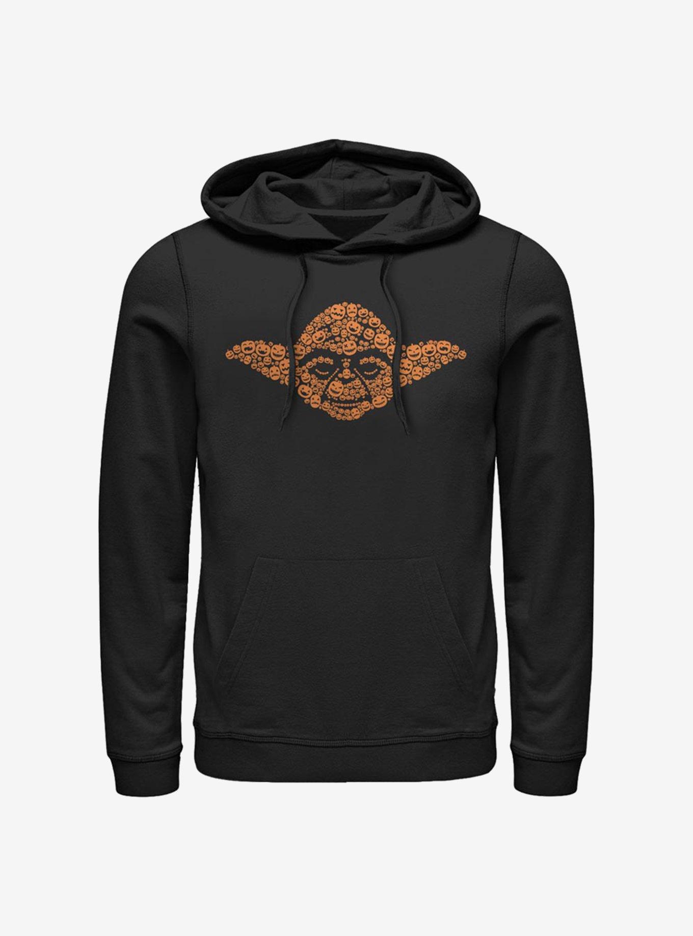 Star Wars Yoda Pumpkins Hoodie, BLACK, hi-res