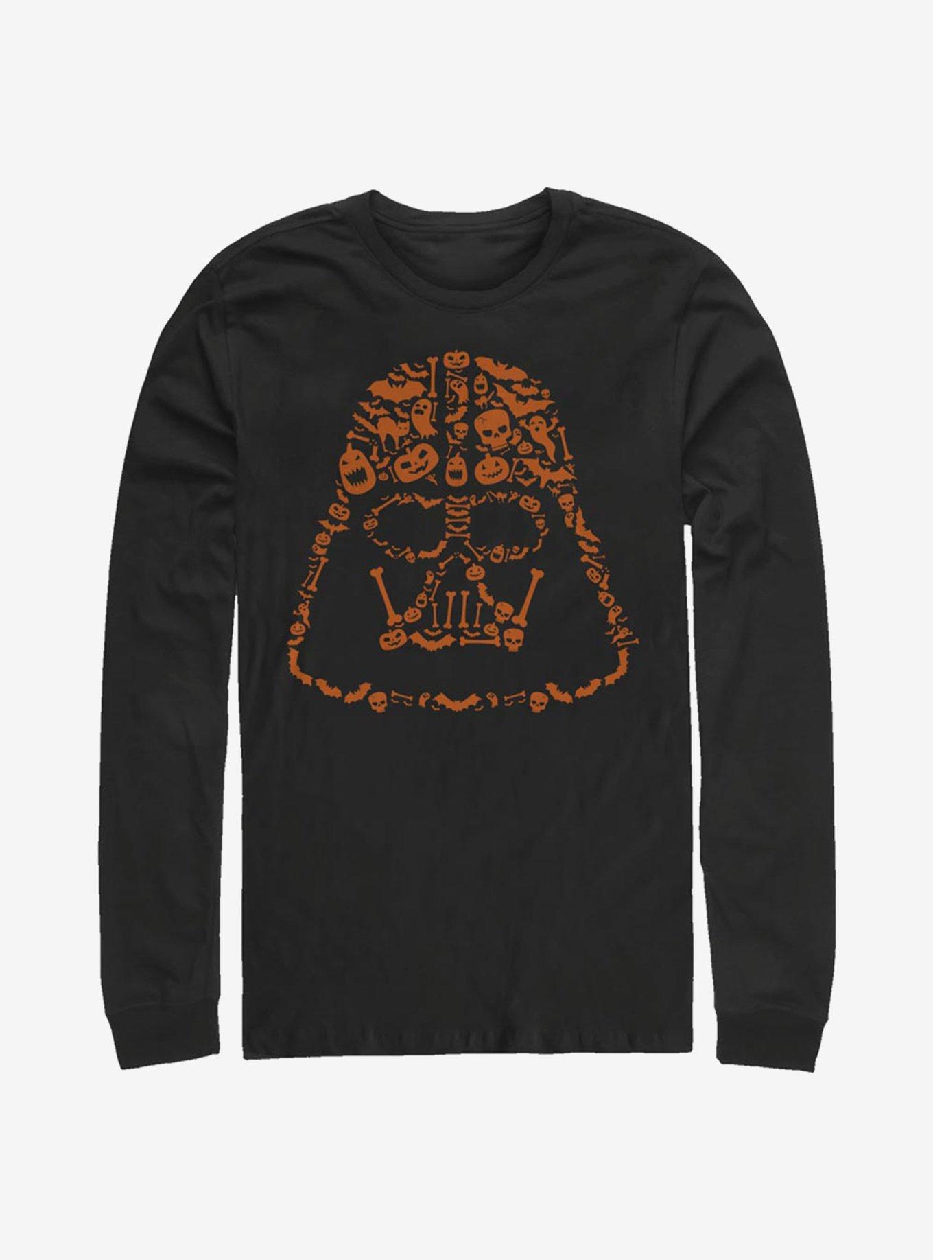 Star Wars Vader Halloween Icons Long-Sleeve T-Shirt, , hi-res