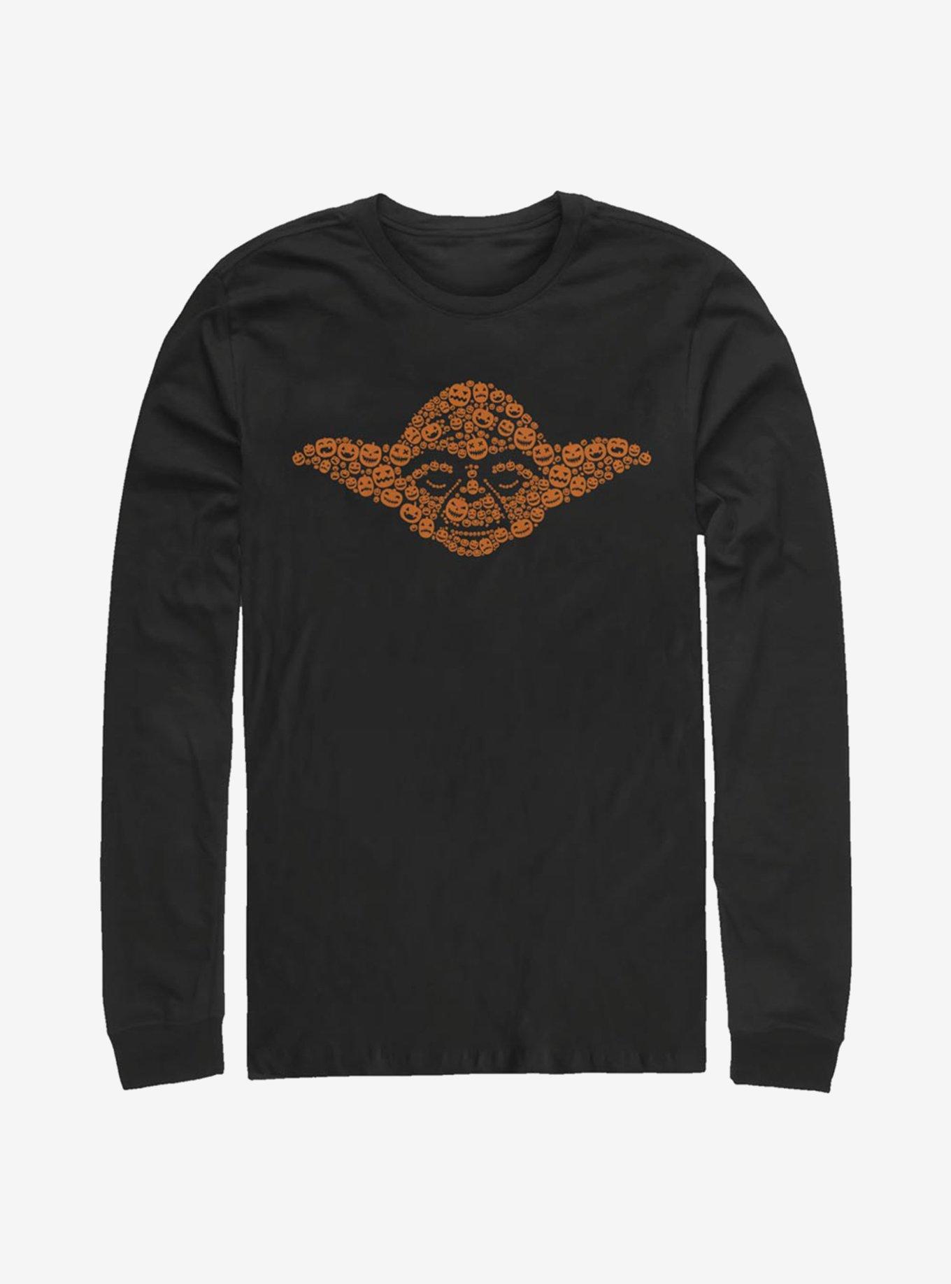 Star Wars Yoda Pumpkins Long-Sleeve T-Shirt, , hi-res