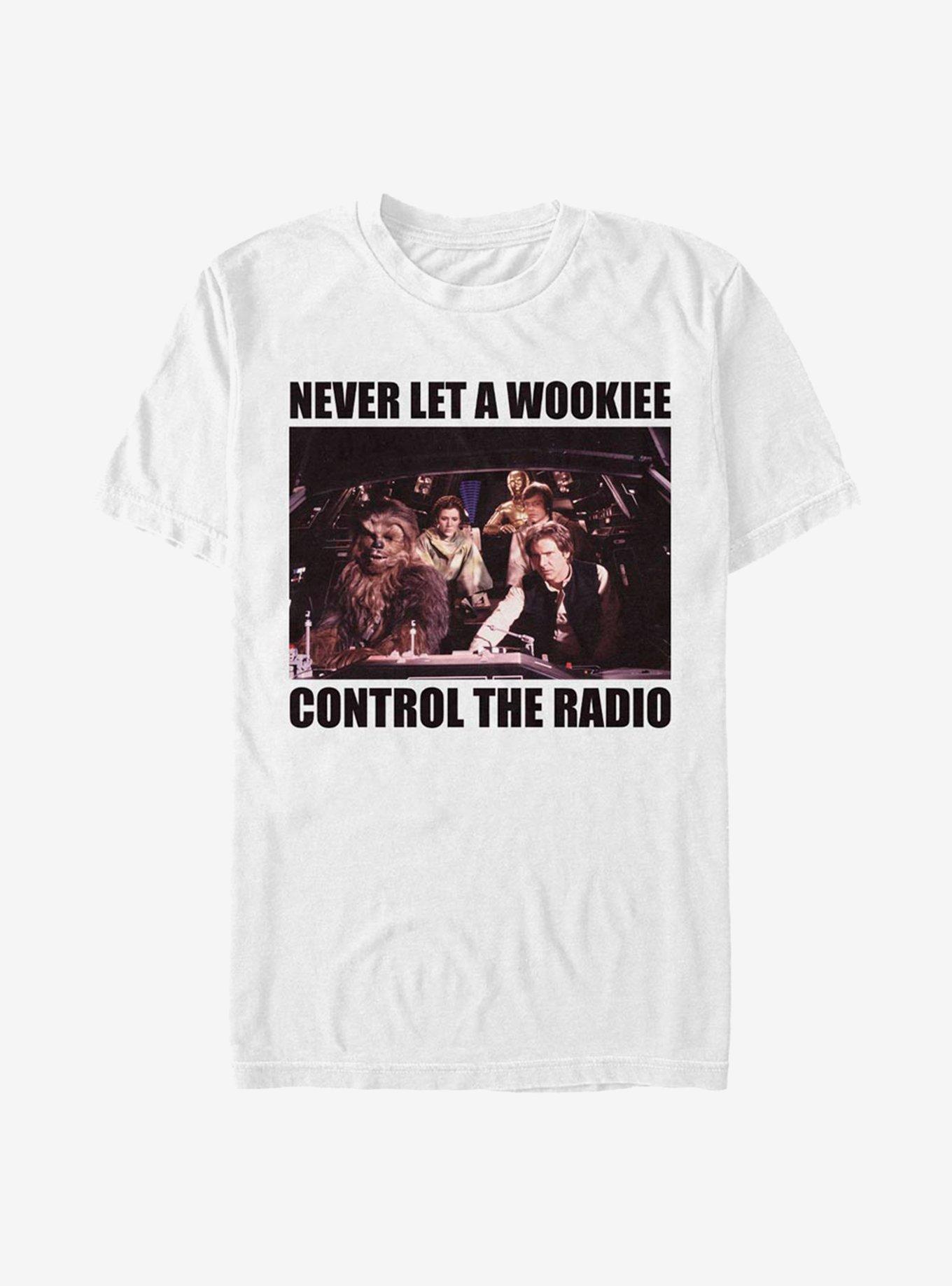 Star Wars No Wookie Radio T-Shirt, , hi-res