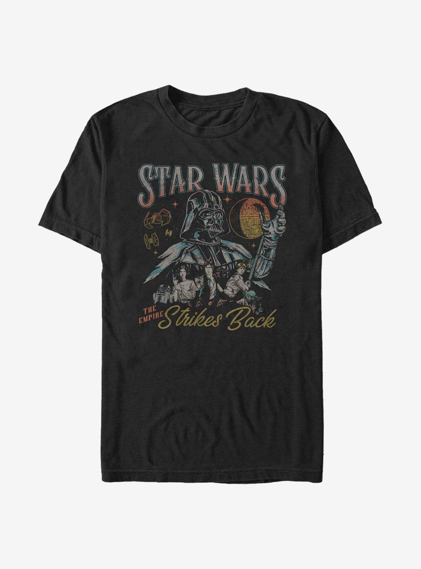 Star Wars Old School Vader Choke T-Shirt, BLACK, hi-res