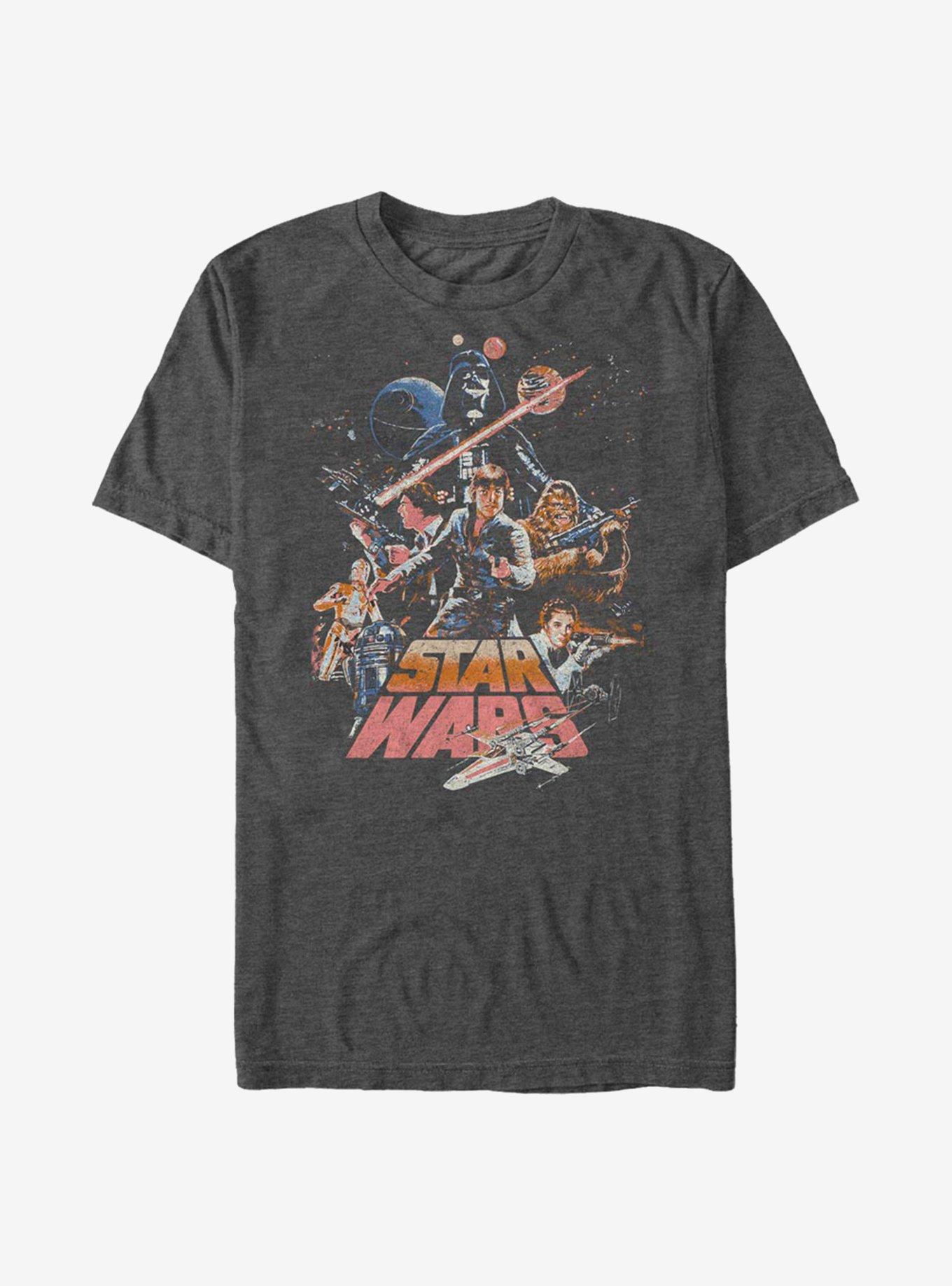 Star Wars Stand And Fight T-Shirt, CHAR HTR, hi-res