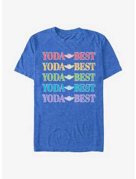 Star Wars Yoda Best Rainbow T-Shirt, , hi-res