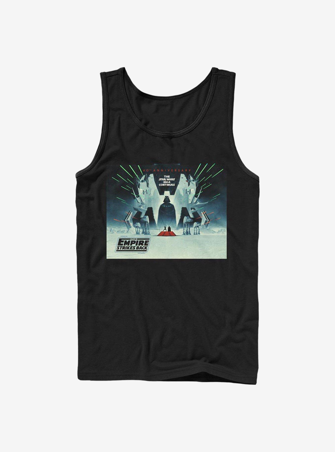 Star Wars Episode V The Empire Strikes Back 40th Anniversary Poster Tank Top, , hi-res