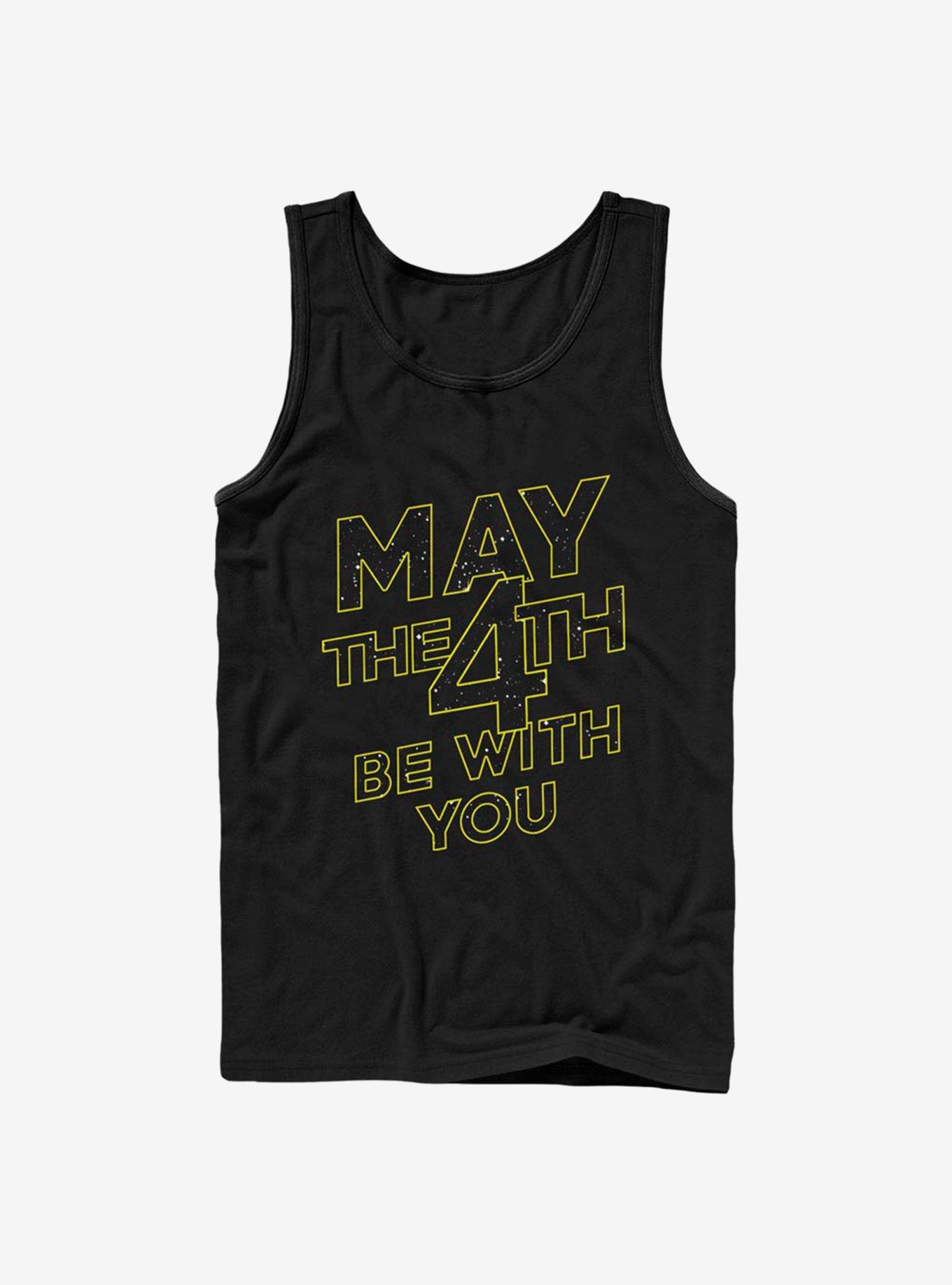 Star Wars May The 4th Be With You Logo Tank, , hi-res