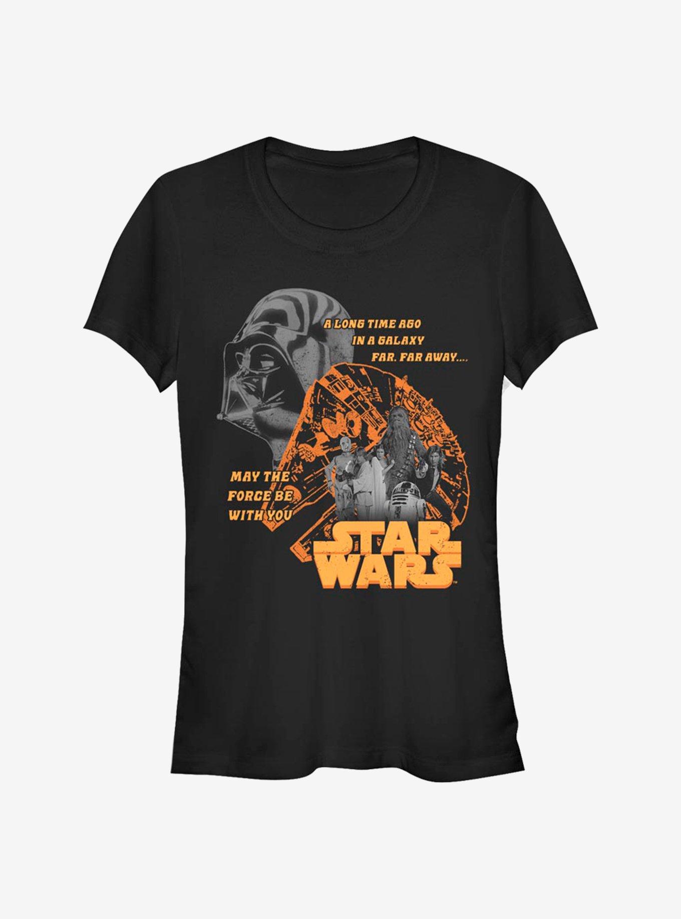 Star Wars Minimal Color Poster Girls T-Shirt, , hi-res