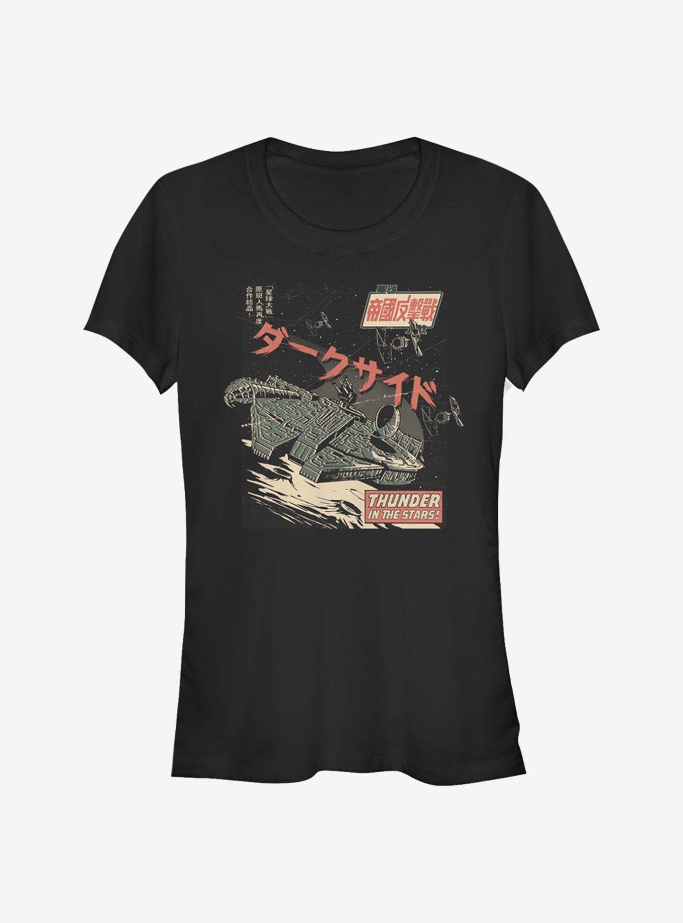 Star Wars Warp Speed Girls T-Shirt, BLACK, hi-res