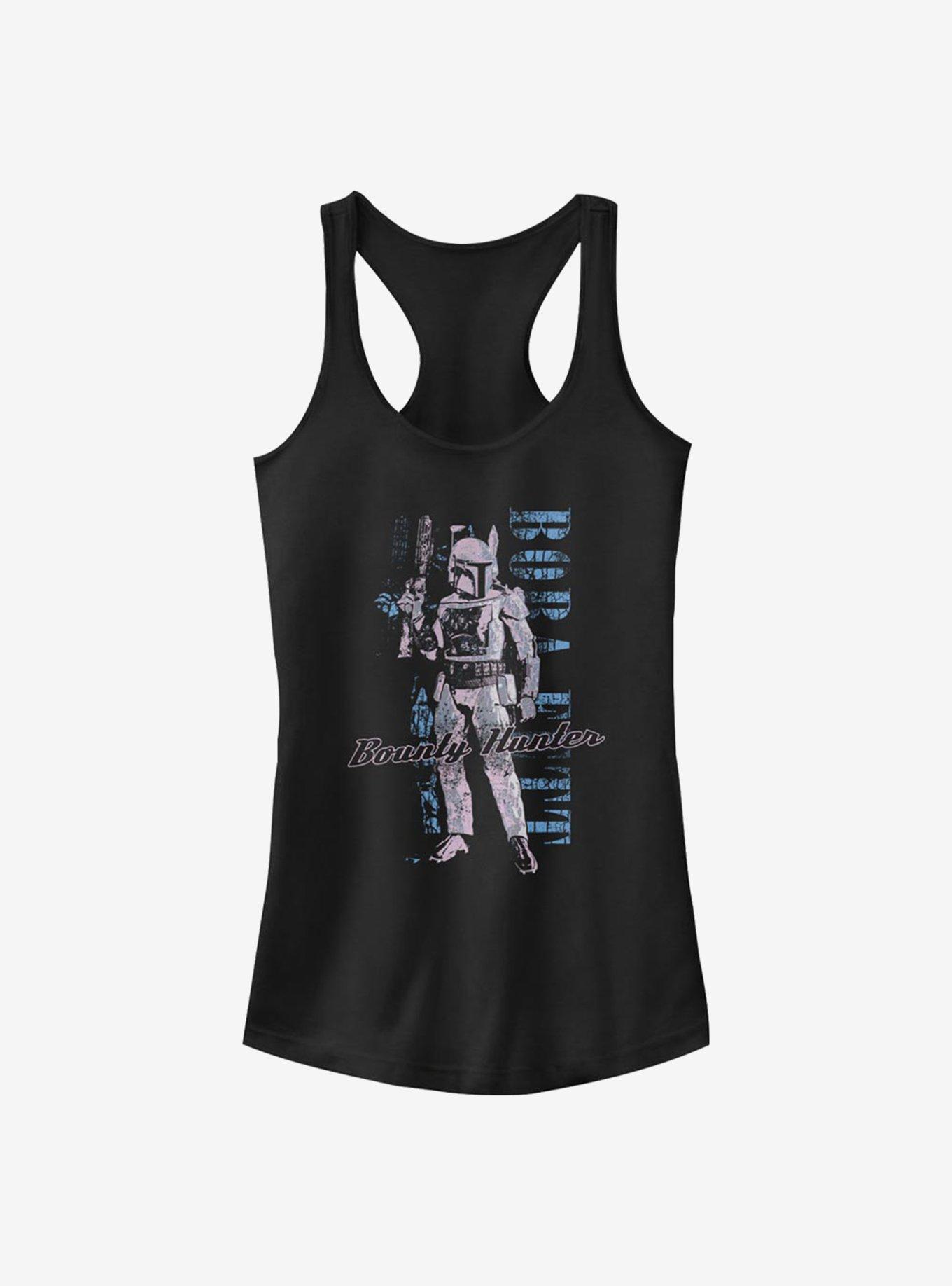 Star Wars Distressed Boba Girls Tank, , hi-res