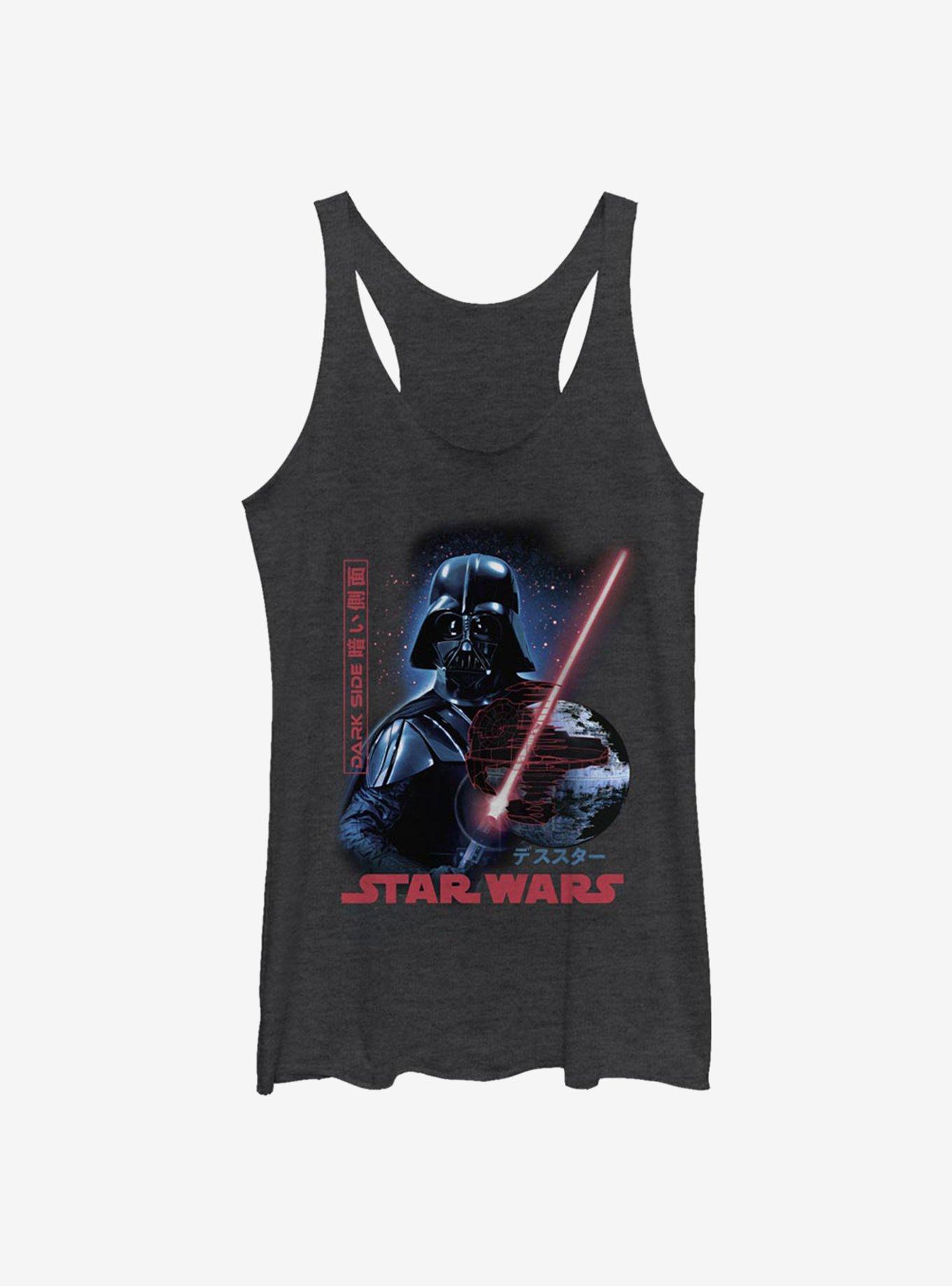 Star Wars Empire Japanese Girls Tank, BLK HTR, hi-res