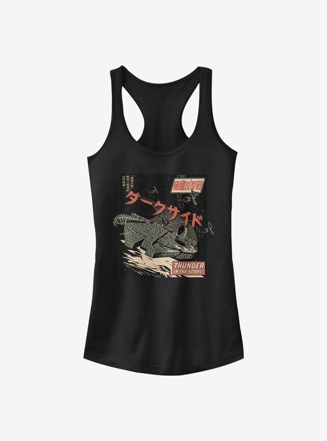 Star Wars Warp Speed Girls Tank - BLACK | Hot Topic