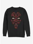 Star Wars Maul Halloween Icons Crew Sweatshirt, BLACK, hi-res