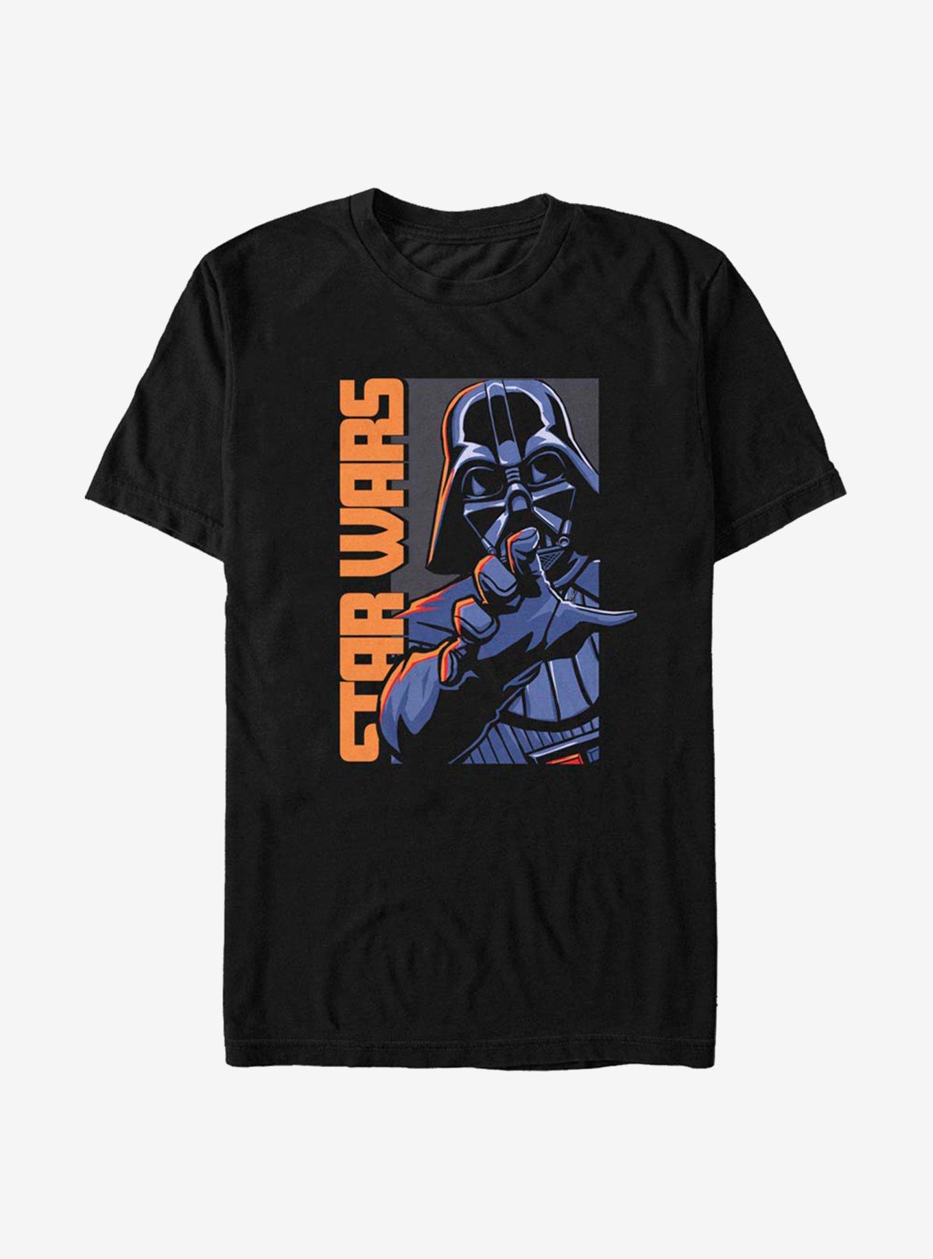 Star Wars Force Vader Choke T-Shirt, BLACK, hi-res