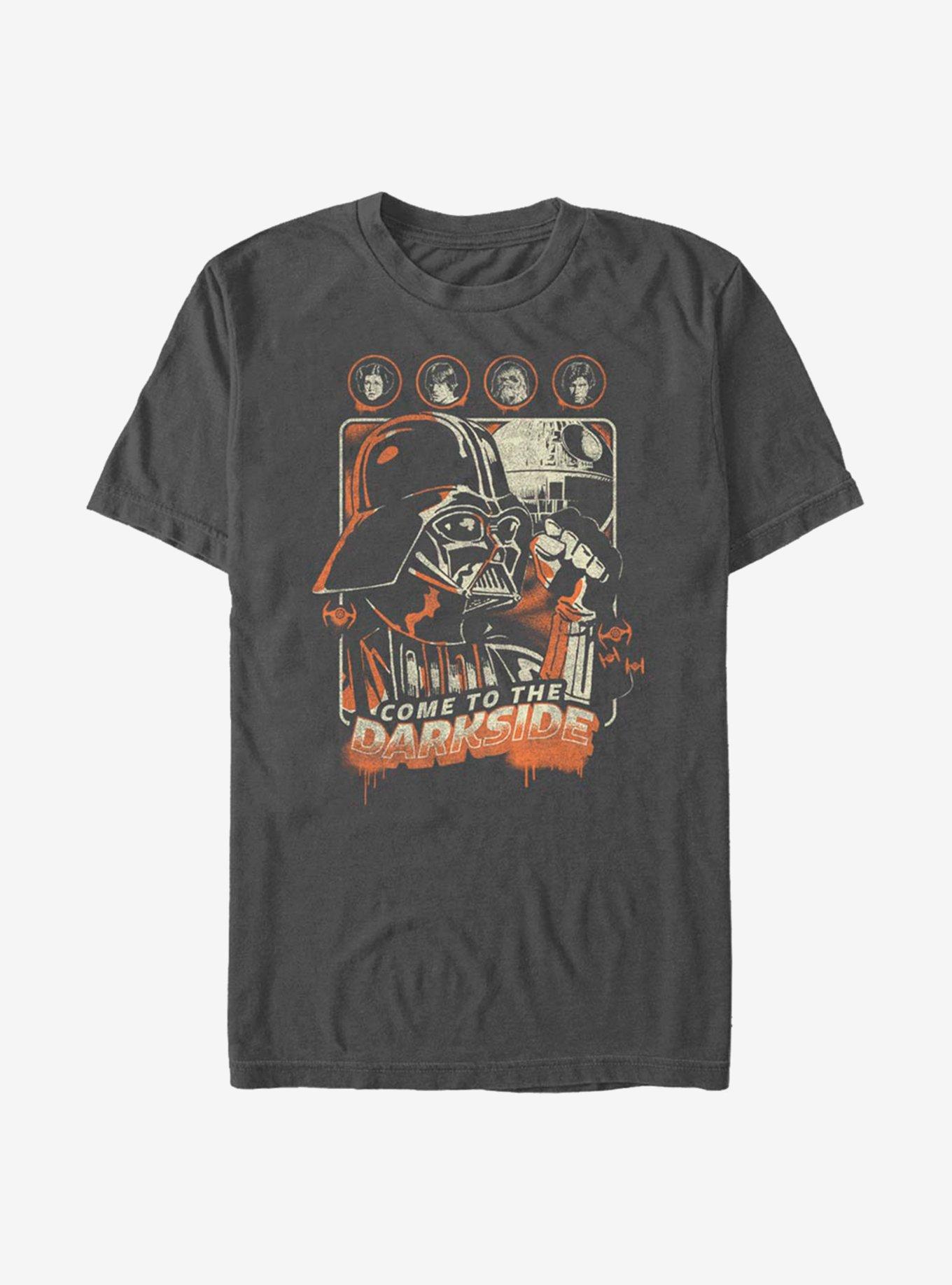 Star Wars Spooky Darkside T-Shirt, CHARCOAL, hi-res