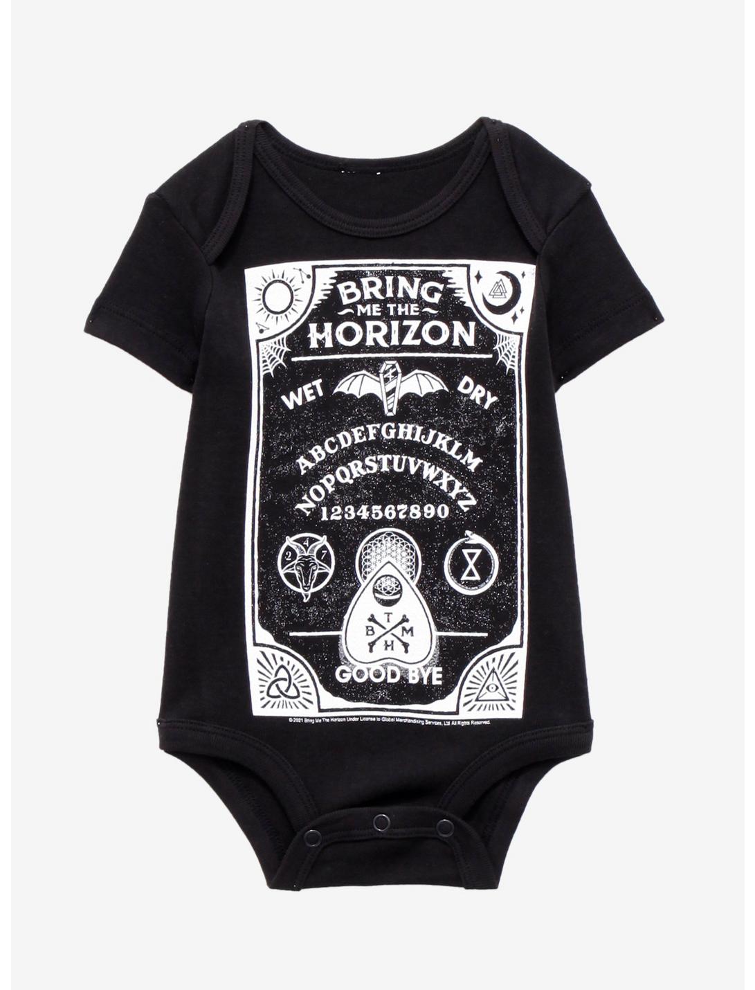 Bring Me The Horizon Spirit Board Infant Bodysuit, BLACK, hi-res