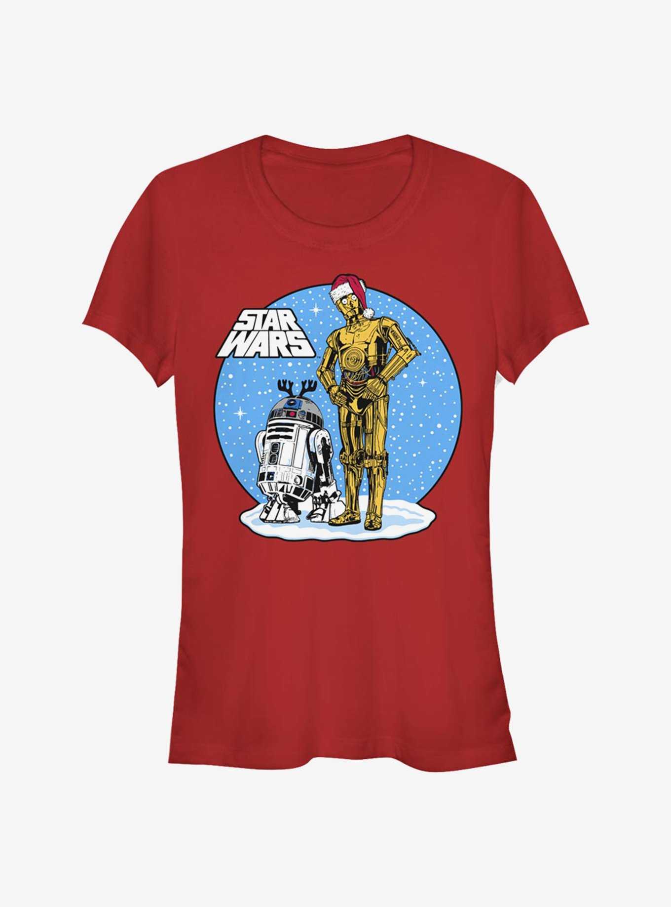 Star Wars Chilling Holiday Droids Girls T-Shirt, , hi-res