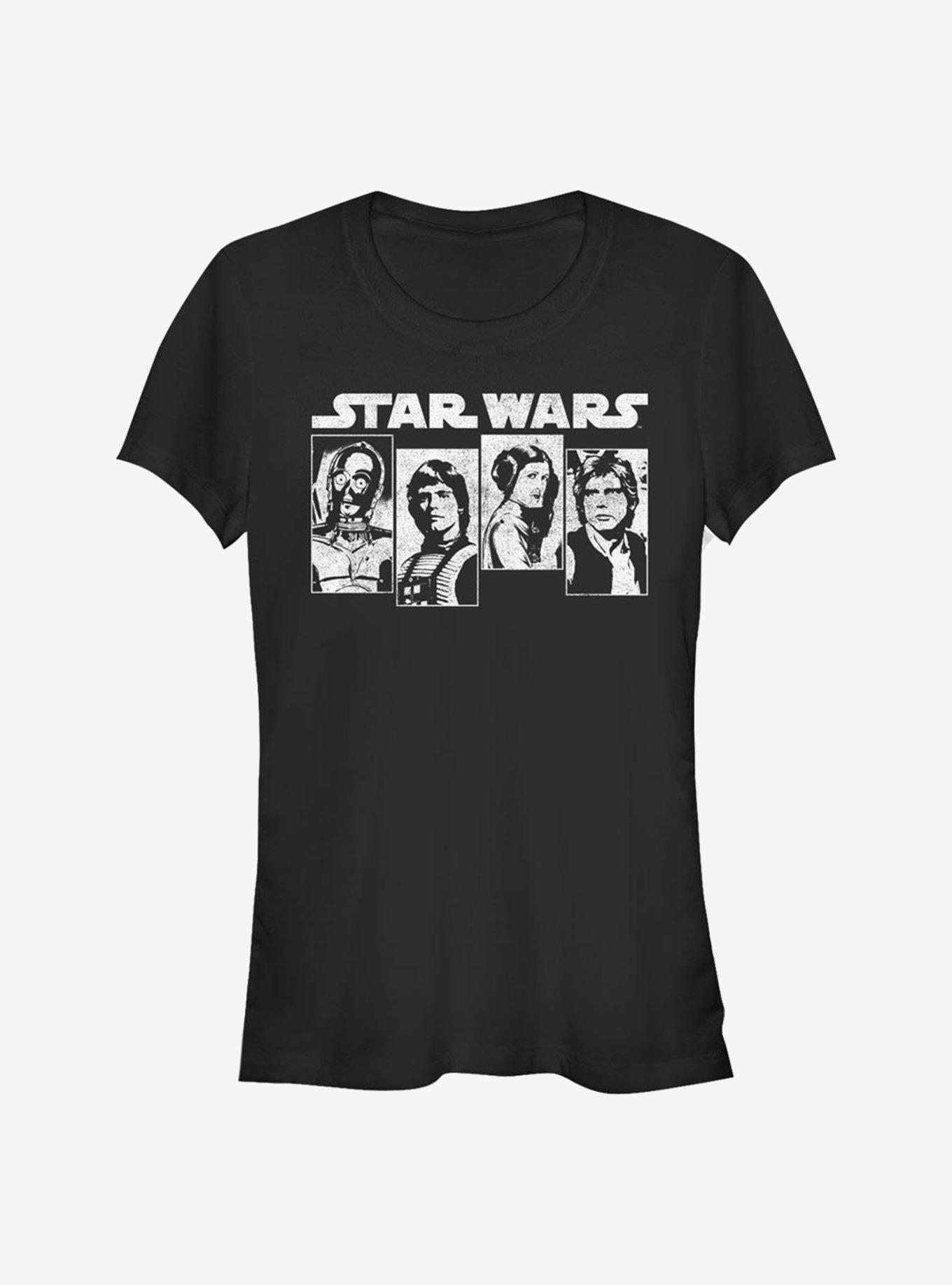 Star Wars Falcon Squad Girls T-Shirt, BLACK, hi-res