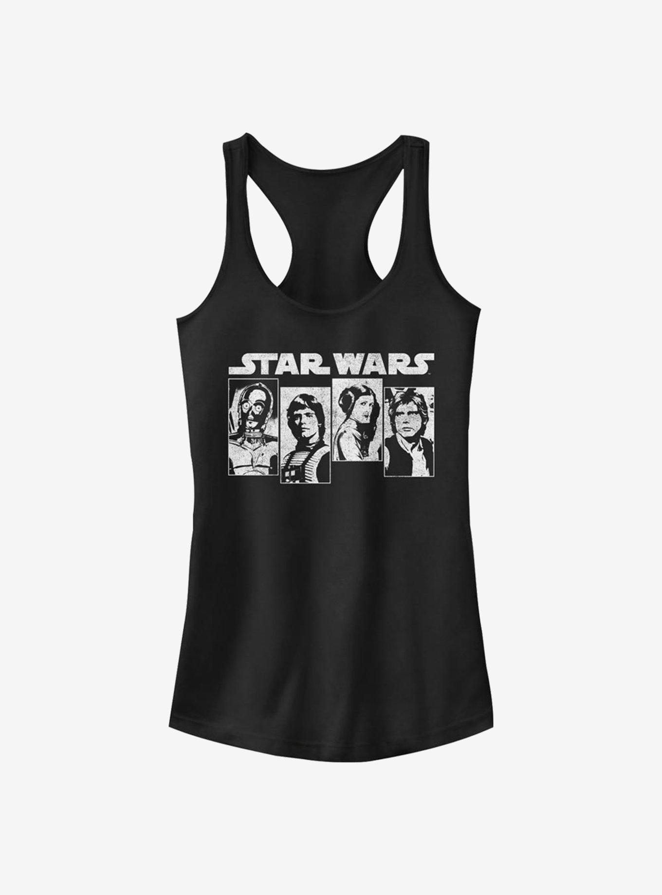 Star Wars Falcon Squad Girls Tank, BLACK, hi-res