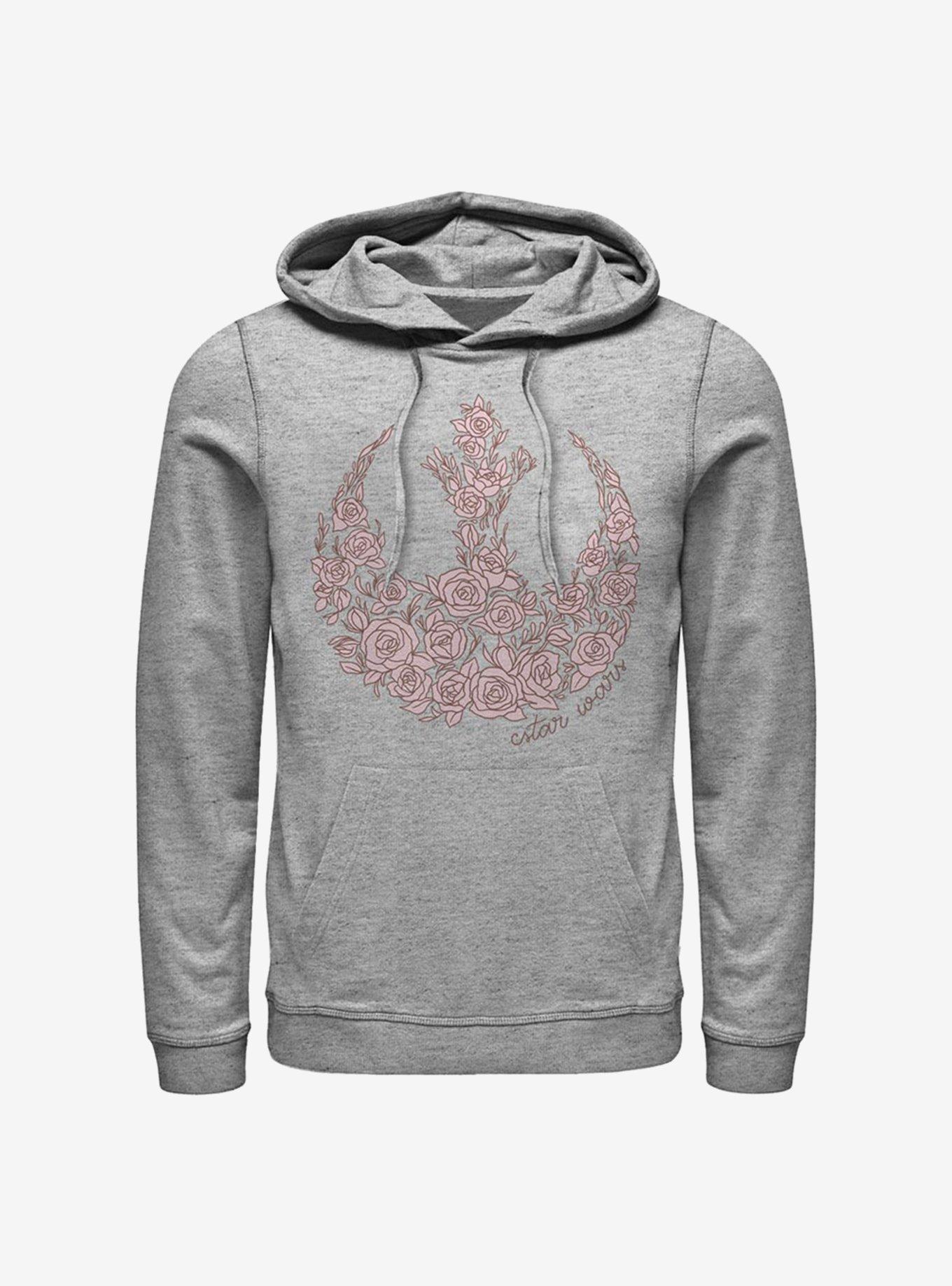 Star Wars Rose Rebel Hoodie, ATH HTR, hi-res