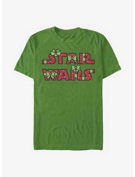 Star Wars Holiday Logo Sleeve T-Shirt, , hi-res