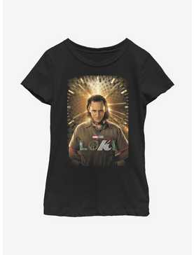 Marvel Loki Arc Poster Youth Girls T-Shirt, , hi-res