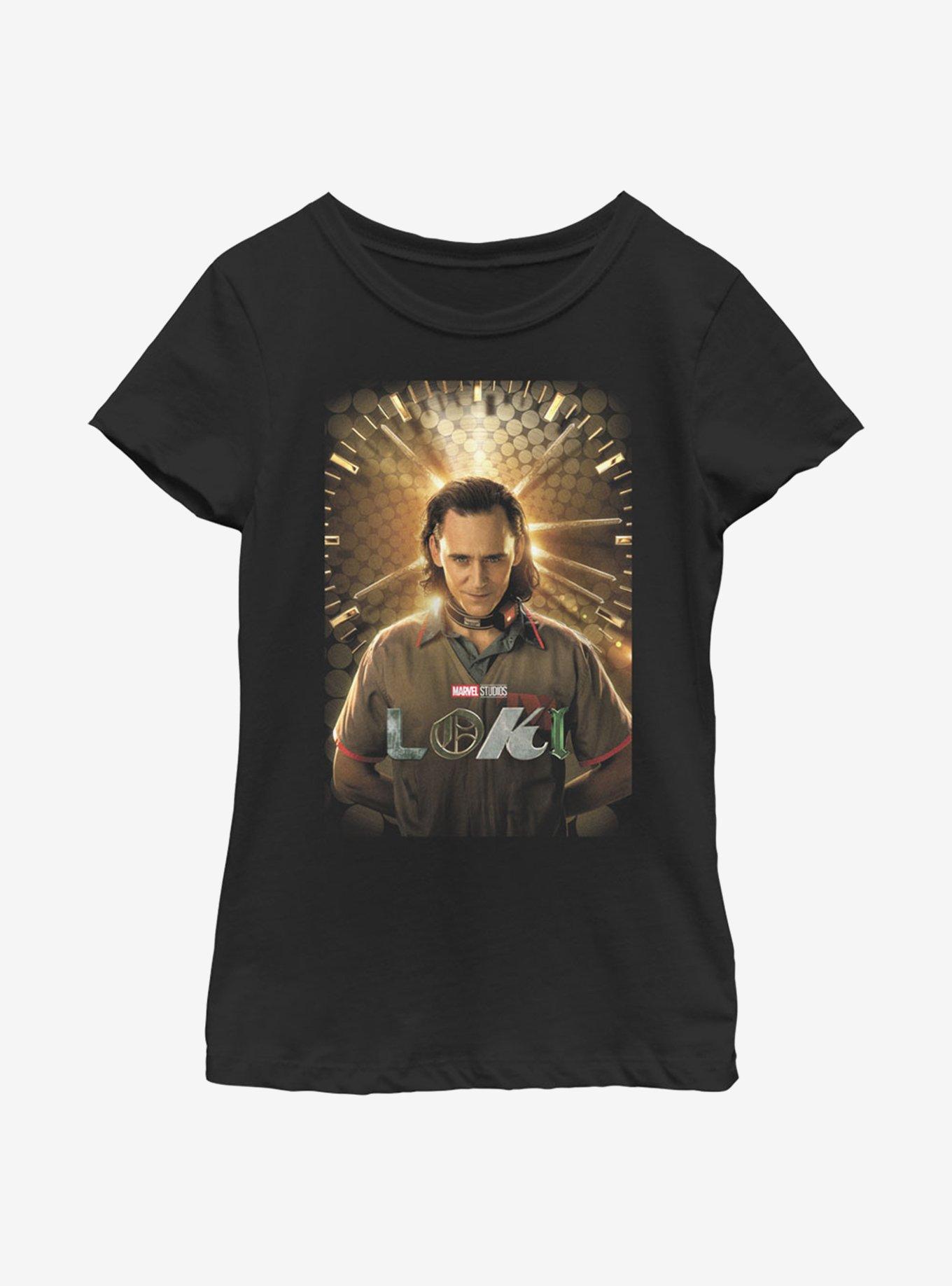 Marvel Loki Arc Poster Youth Girls T-Shirt, , hi-res