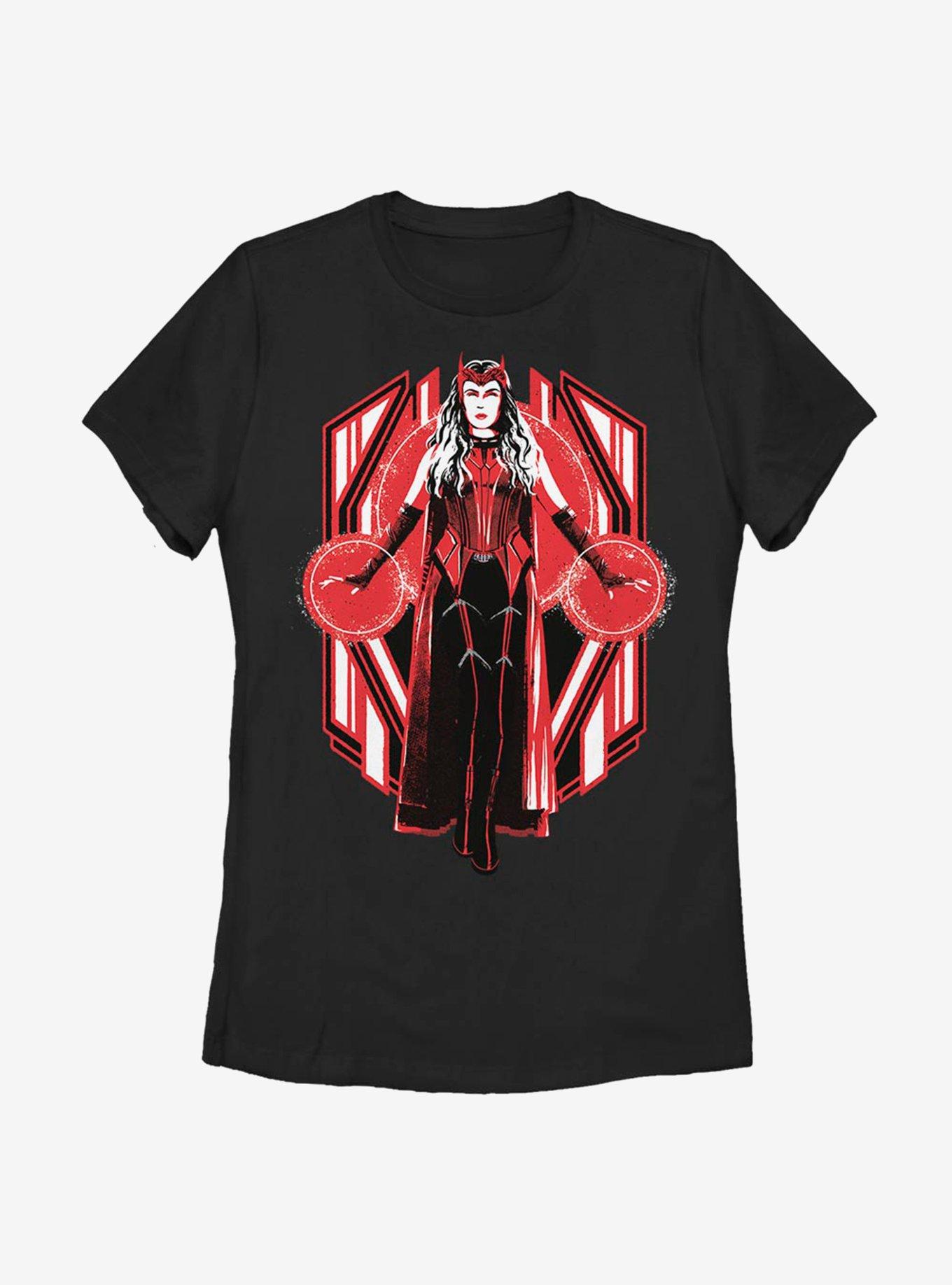 Marvel WandaVision Agency Is Her Womens T-Shirt, BLACK, hi-res