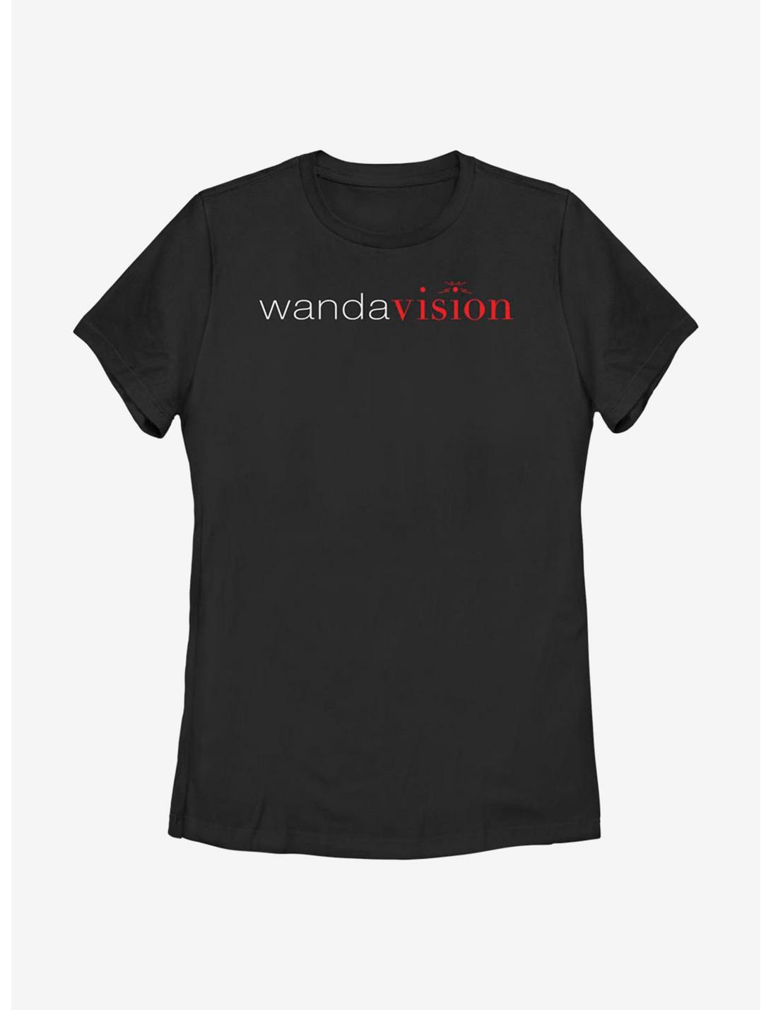 Marvel WandaVision Modern Logo Womens T-Shirt, BLACK, hi-res