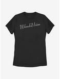 Marvel WandaVision Silver Logo Womens T-Shirt, BLACK, hi-res