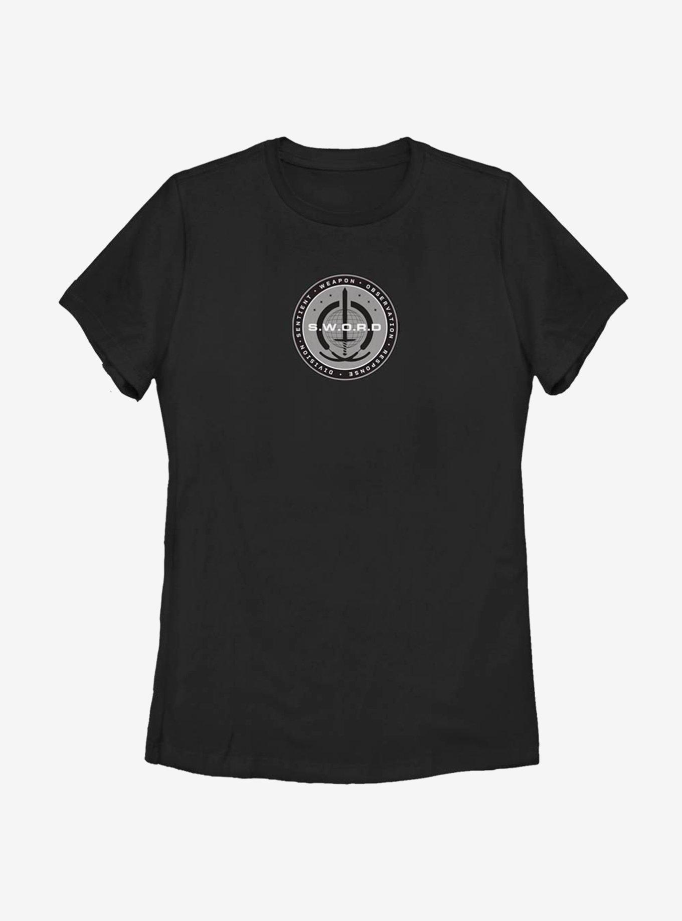 Marvel WandaVision Sword Logo Symbol Womens T-Shirt, , hi-res