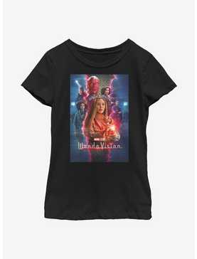 Marvel WandaVision TV Magic Poster Youth Girls T-Shirt, , hi-res