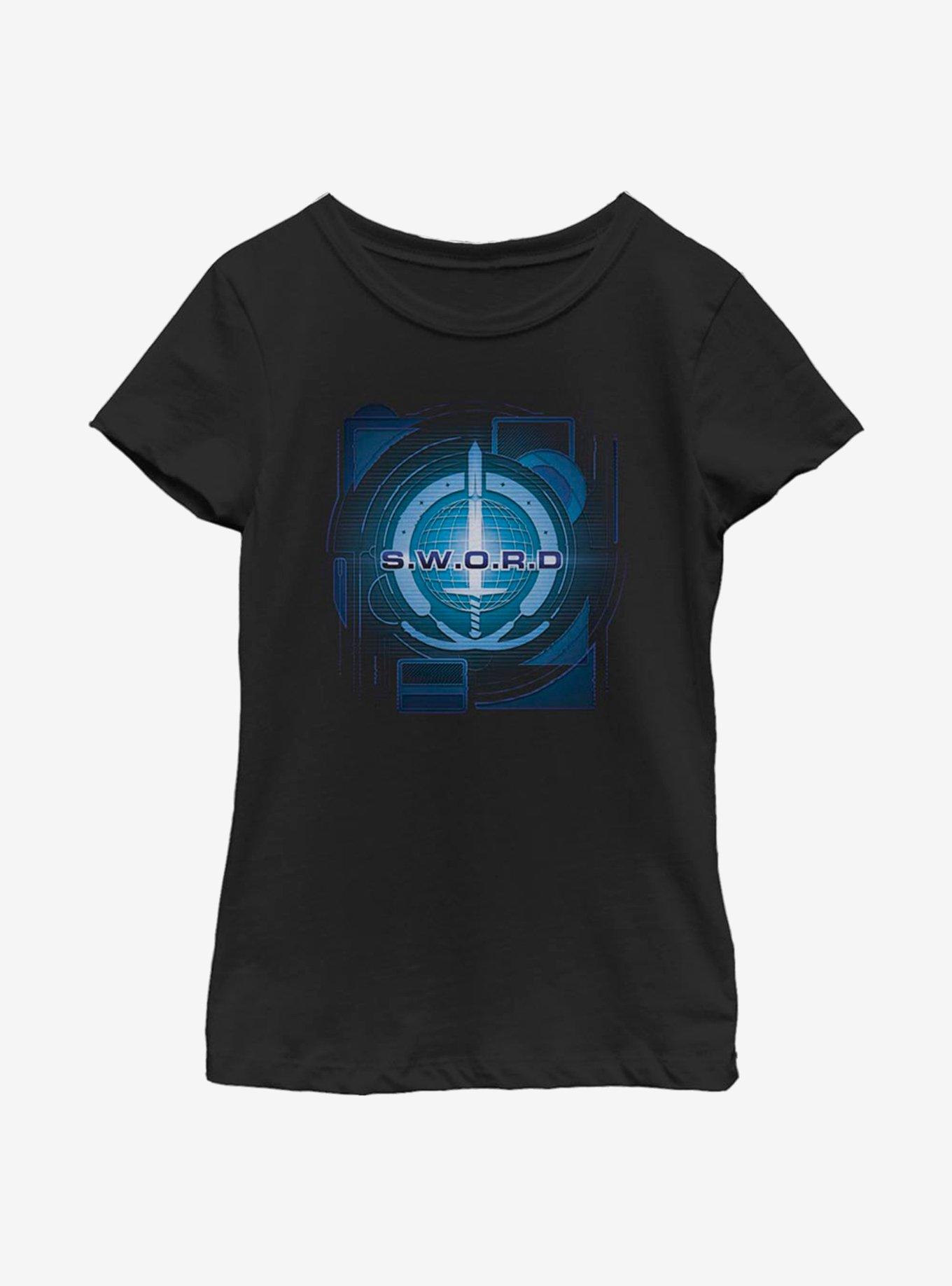 Marvel WandaVision Digital Logo Youth Girls T-Shirt, , hi-res