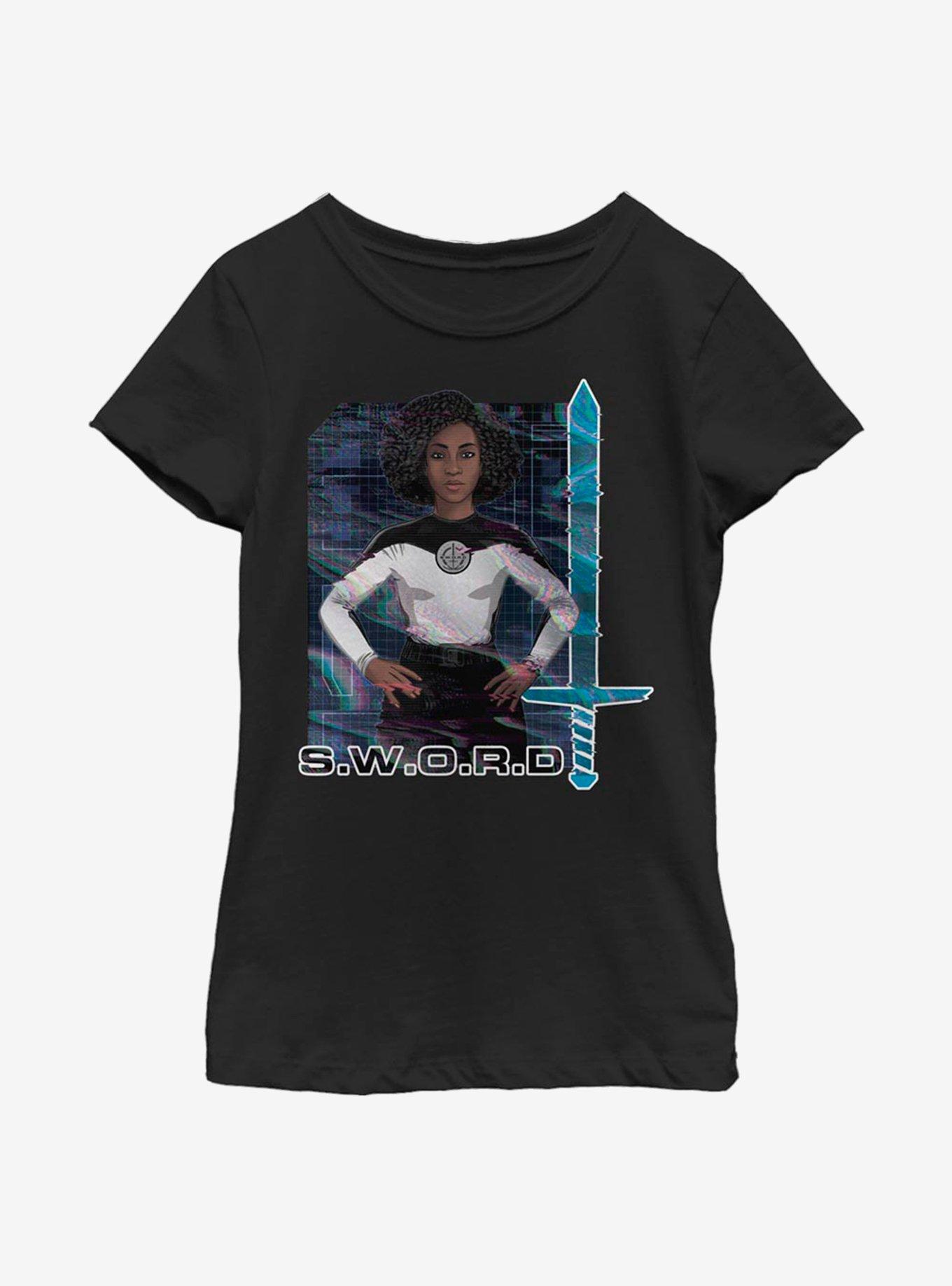 Marvel WandaVision Digital Wanda Youth Girls T-Shirt, , hi-res