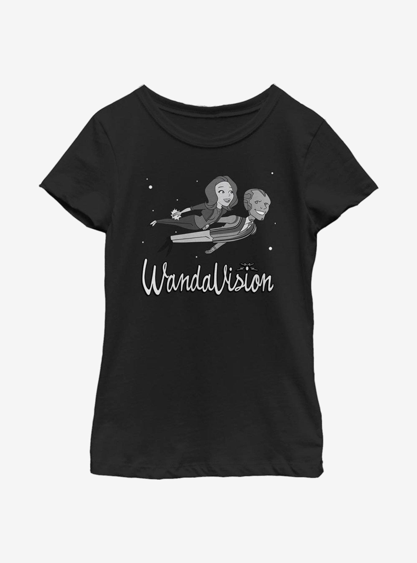 Marvel WandaVision Flying Stars Youth Girls T-Shirt, , hi-res