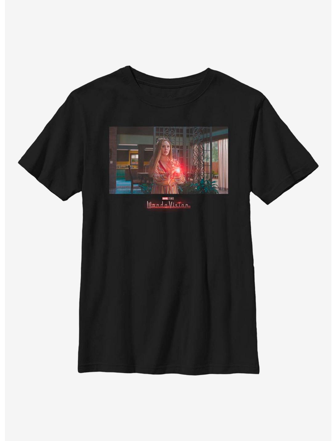 Marvel WandaVision Scarlet Vision Youth T-Shirt, BLACK, hi-res