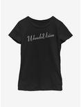 Marvel WandaVision Silver Logo Youth Girls T-Shirt, BLACK, hi-res
