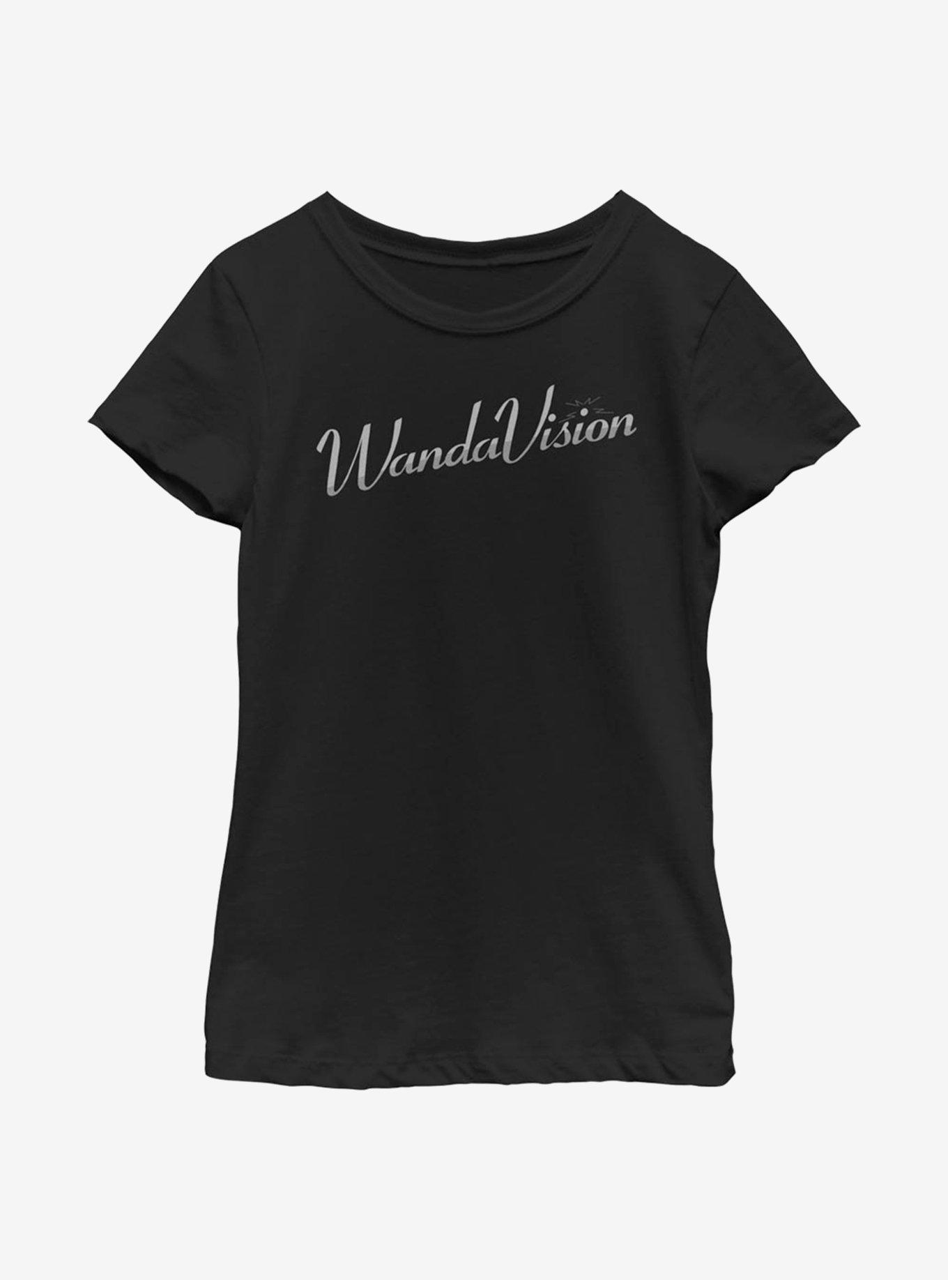 Marvel WandaVision Silver Logo Youth Girls T-Shirt, , hi-res