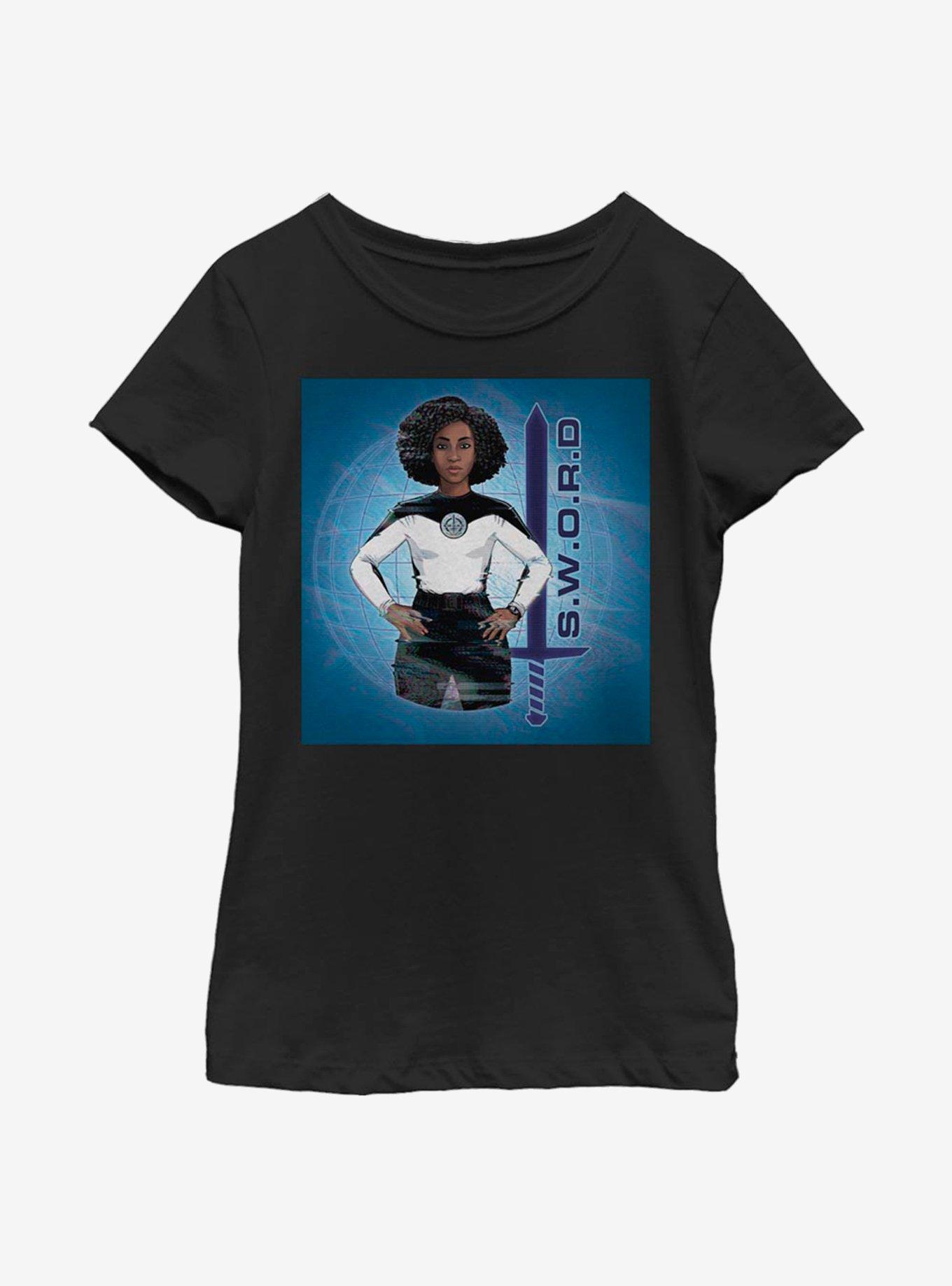 Marvel WandaVision Sword Youth Girls T-Shirt, , hi-res