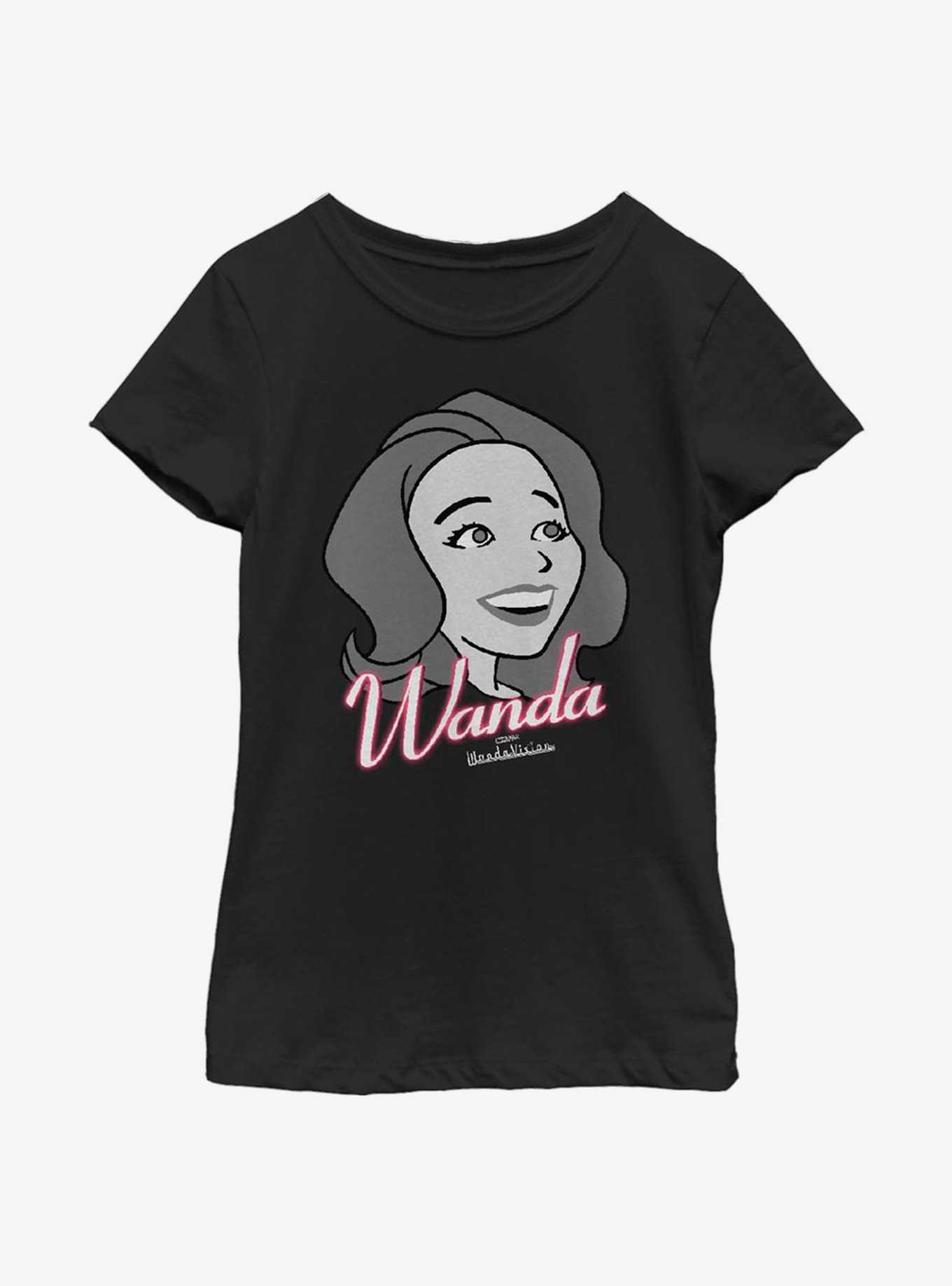 Marvel WandaVision Wanda Smiles Youth Girls T-Shirt, , hi-res