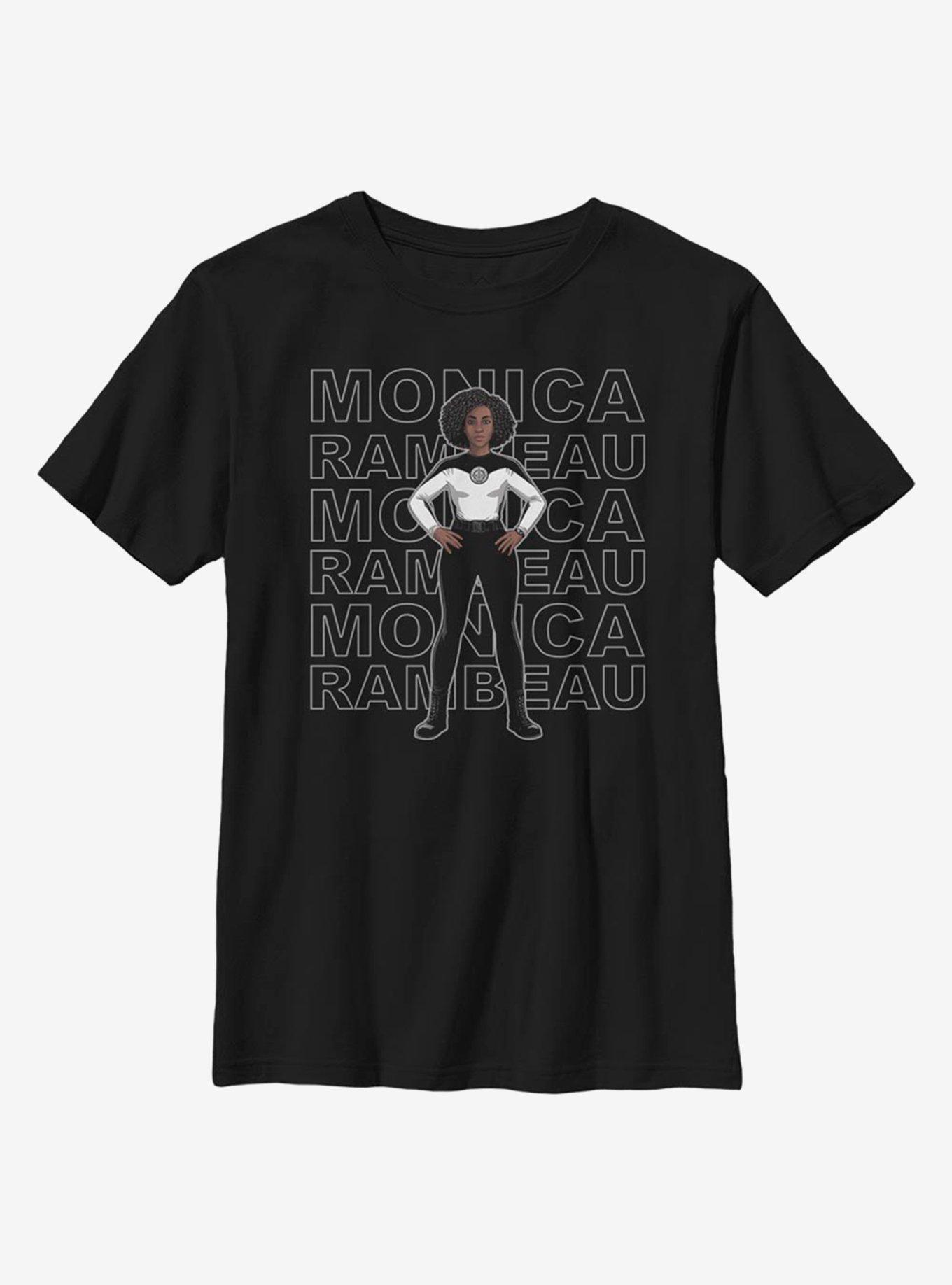Marvel WandaVision Agent Stack Youth T-Shirt, BLACK, hi-res