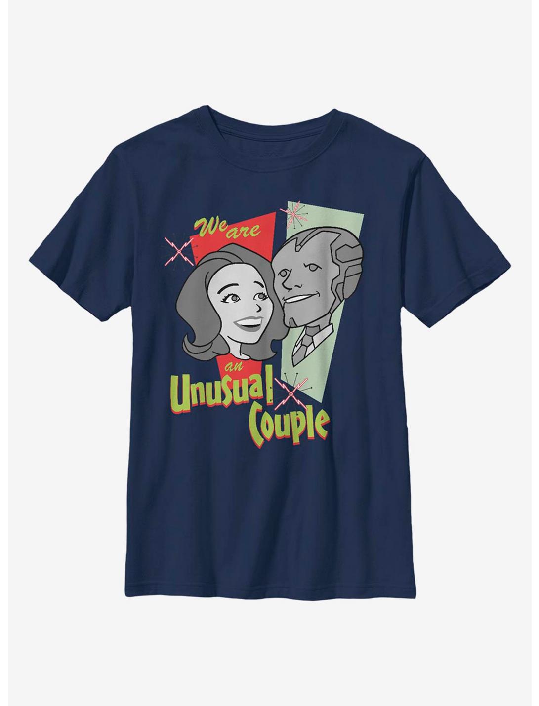 Marvel WandaVision Paired Couple Youth T-Shirt, NAVY, hi-res