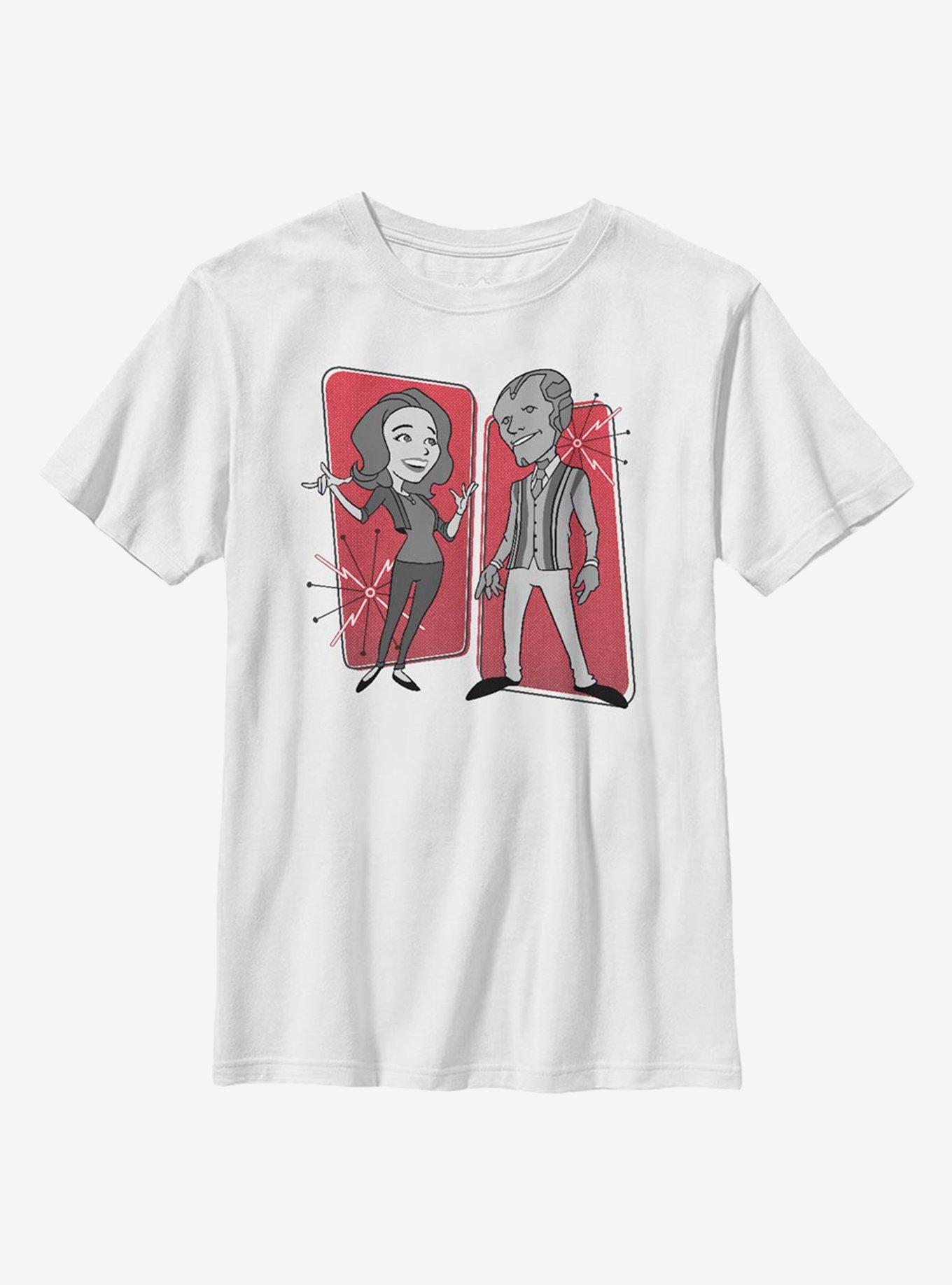 Marvel WandaVision Retro Panels Youth T-Shirt, , hi-res