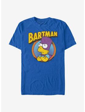 The Simpsons Bartman Circle T-Shirt, ROYAL, hi-res