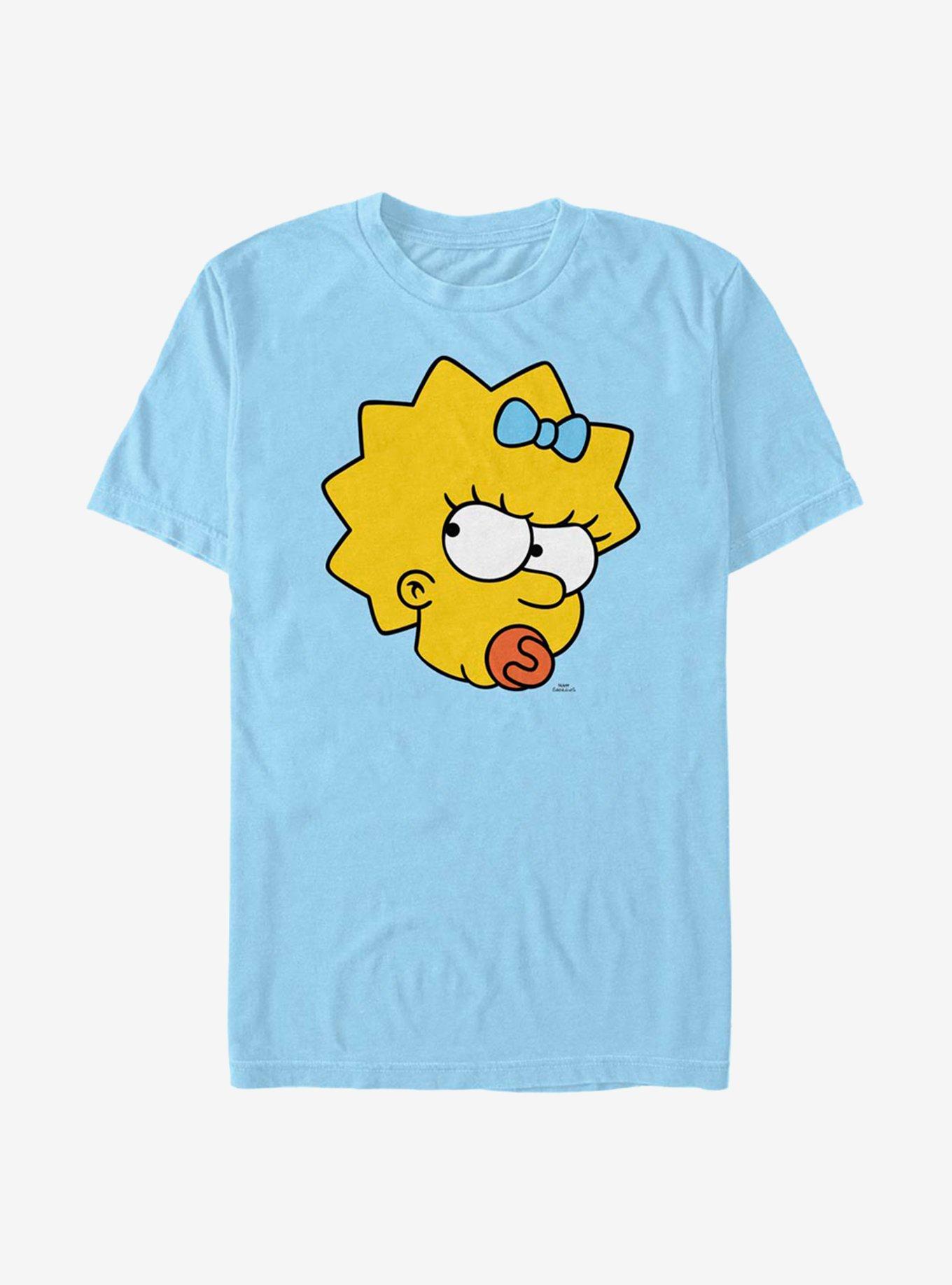 The Simpsons Sassy Maggie T-Shirt - BLUE | BoxLunch