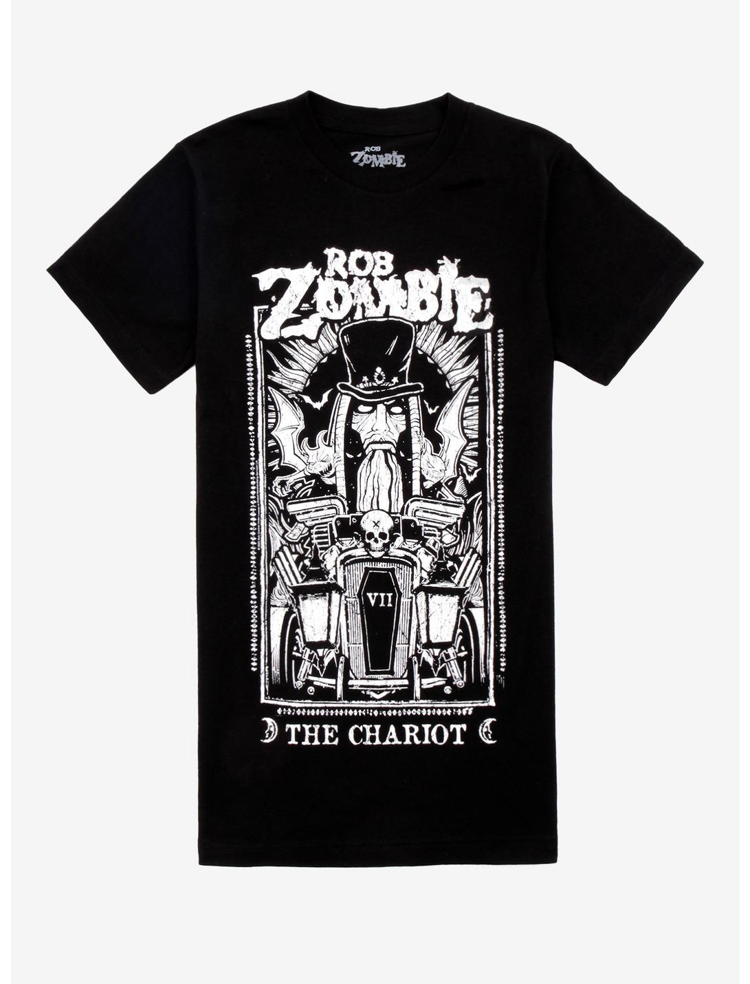 Rob Zombie The Chariot Girls T-Shirt, BLACK, hi-res