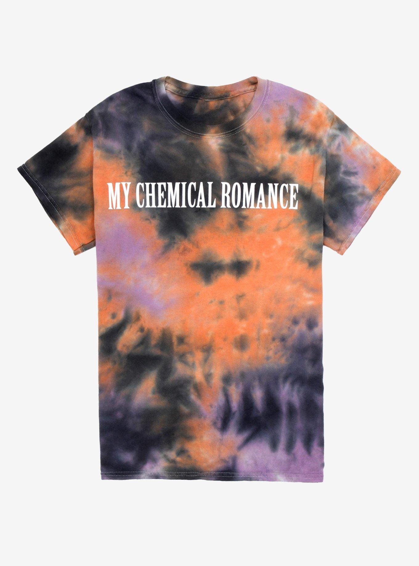 My Chemical Romance Logo Tie-Dye Girls T-Shirt, MULTI, hi-res