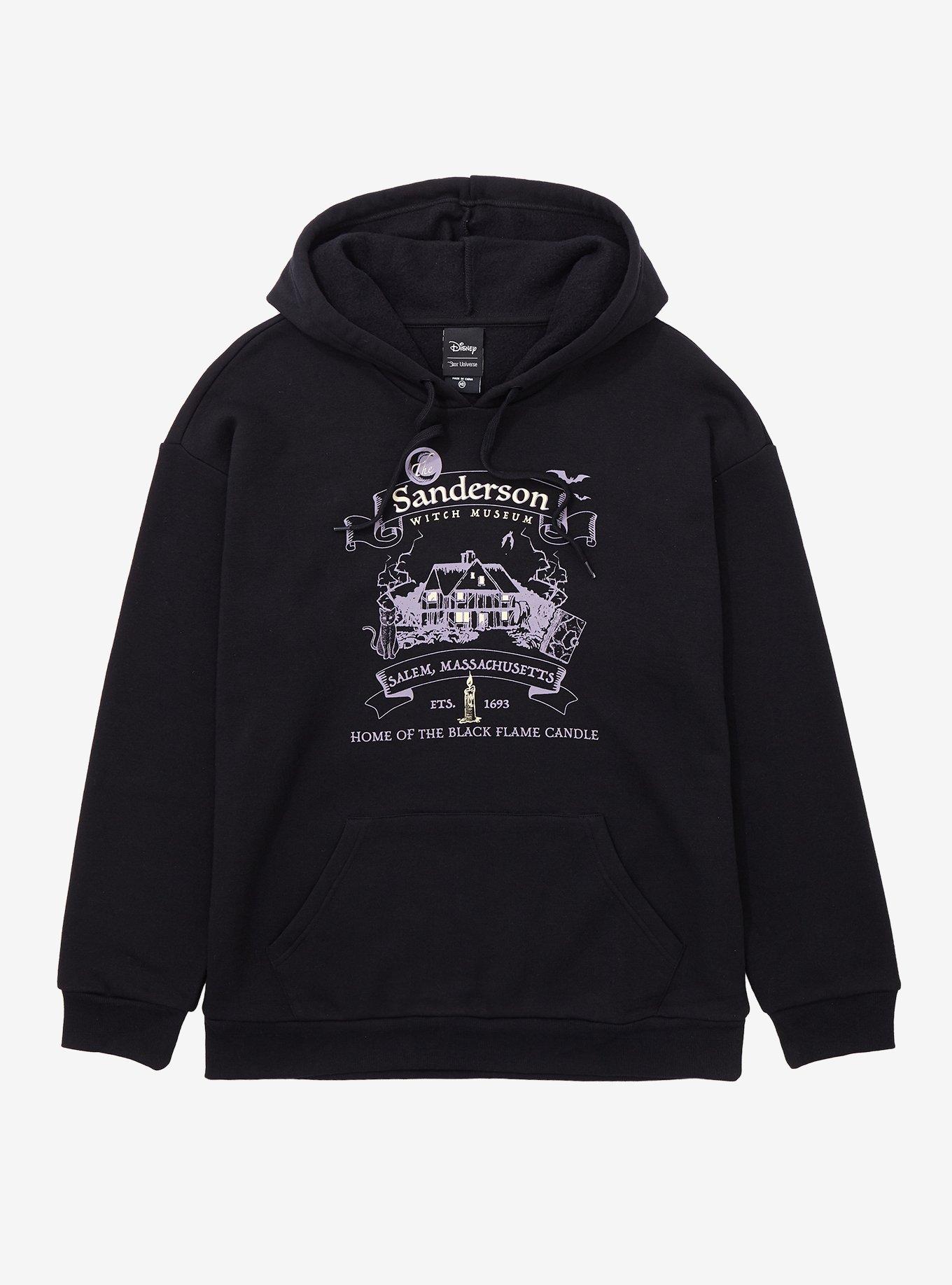 Our Universe Disney Hocus Pocus Sanderson Museum Hoodie - BoxLunch Exclusive, BLACK, hi-res