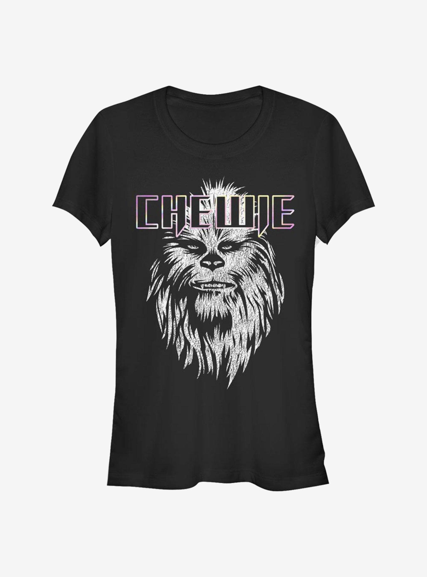 Star Wars Chewie Face Girls T-Shirt