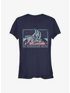 Star Wars Falcon Flyby Girls T-Shirt, , hi-res